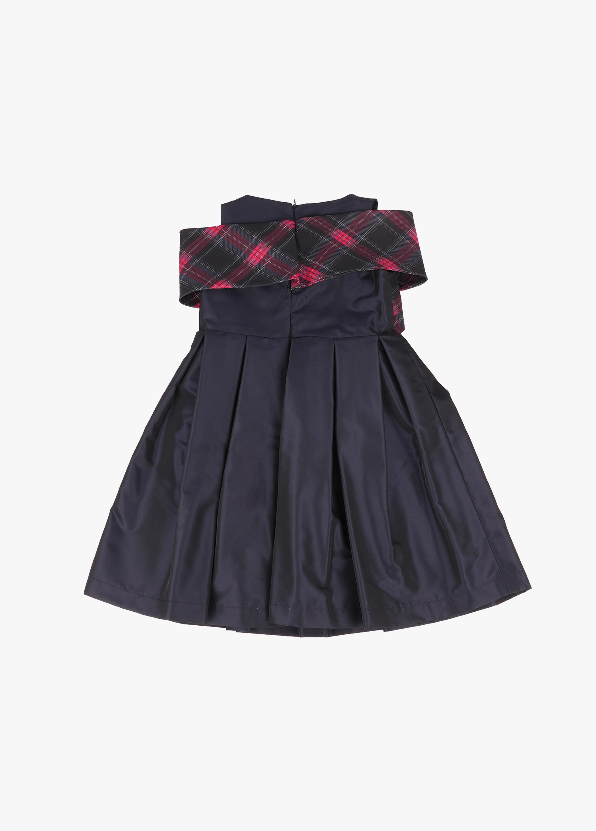 Plaid Bow Dress made by Mama Luma