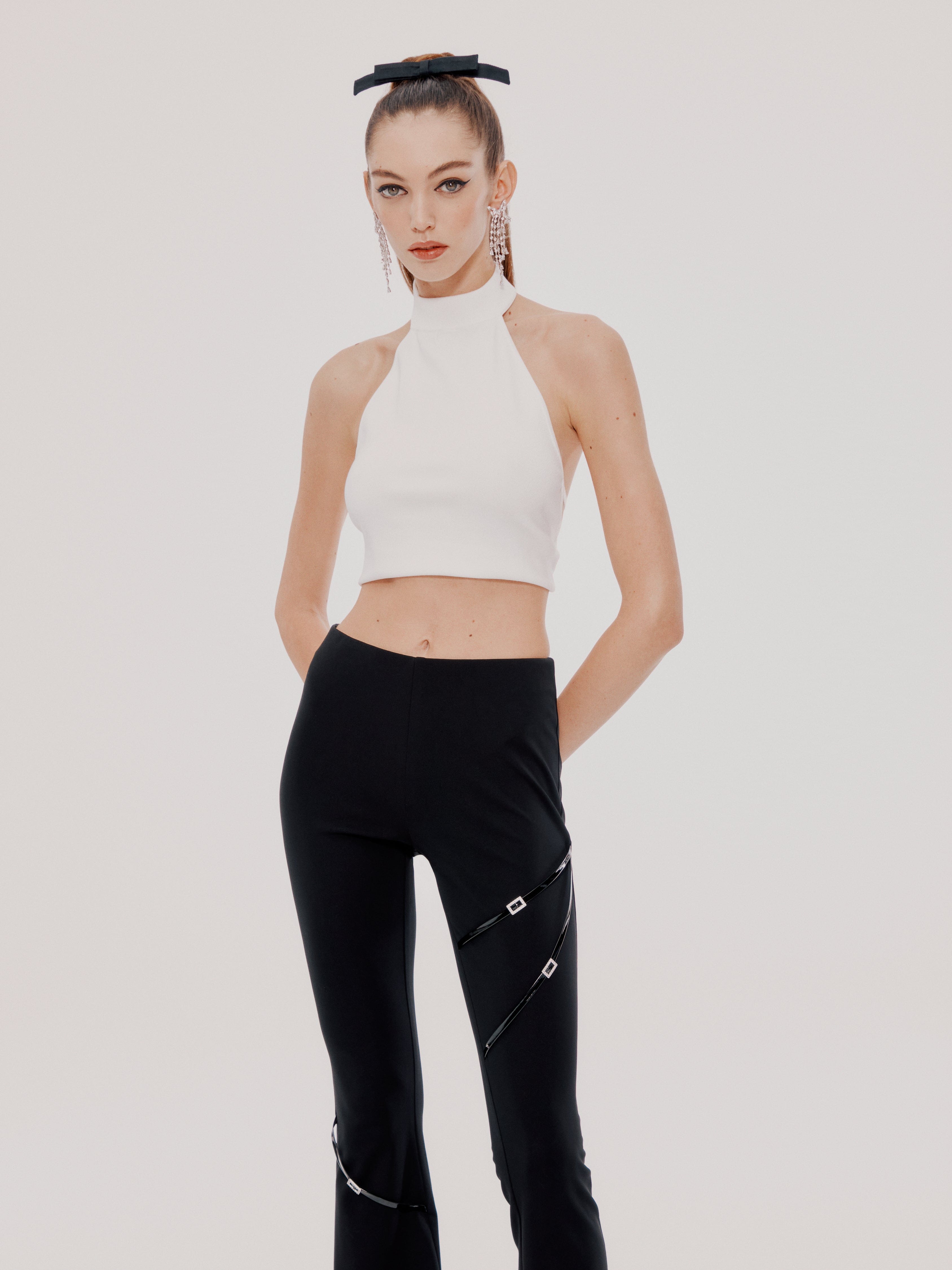 White Brianah Top (Final Sale) made by Nana Jacqueline