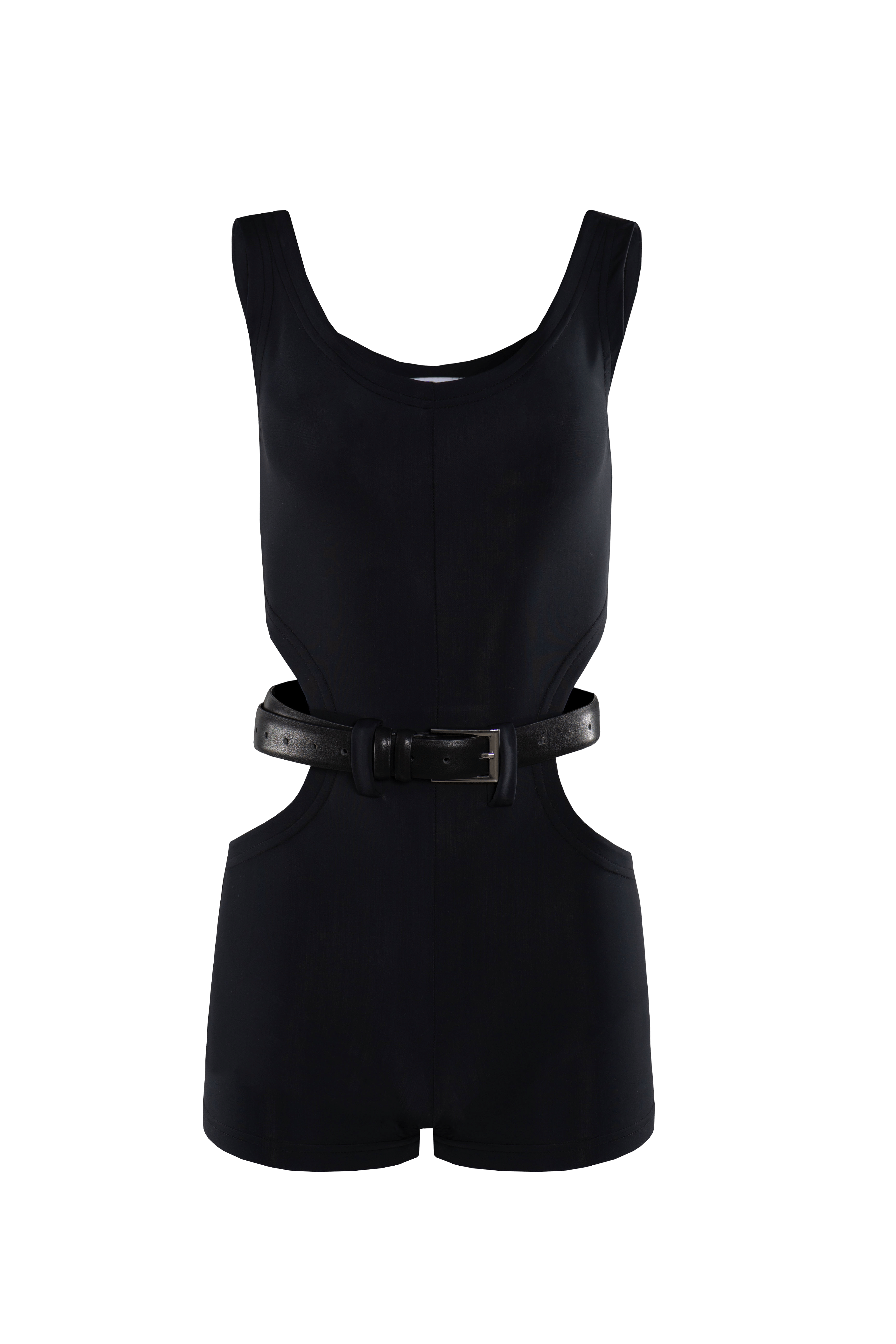 Lycra Cut-Out Jumpsuit made by Vestiaire d'un Oiseau Libre