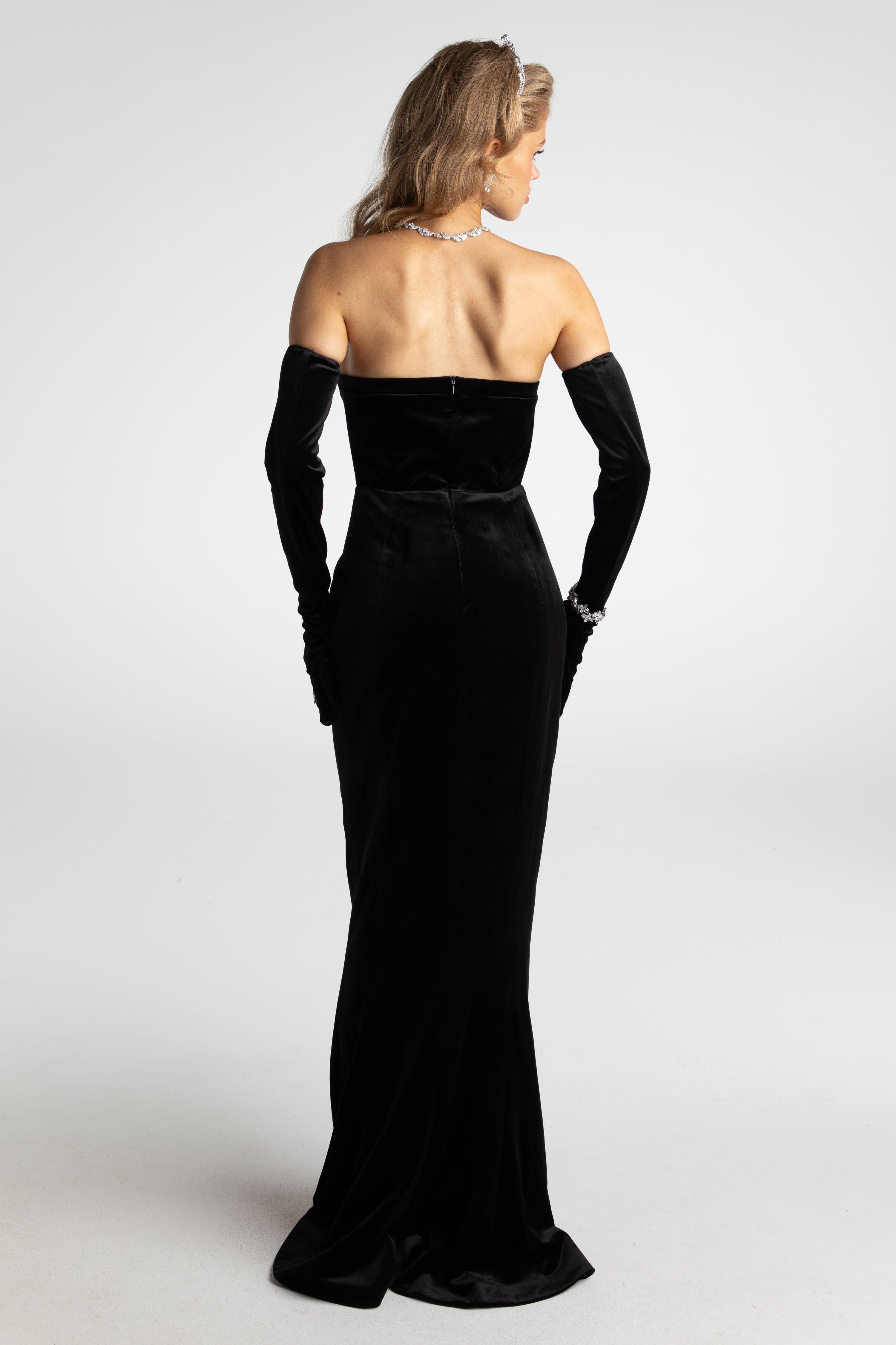 Juliana Velvet Dress made by Nana Jacqueline