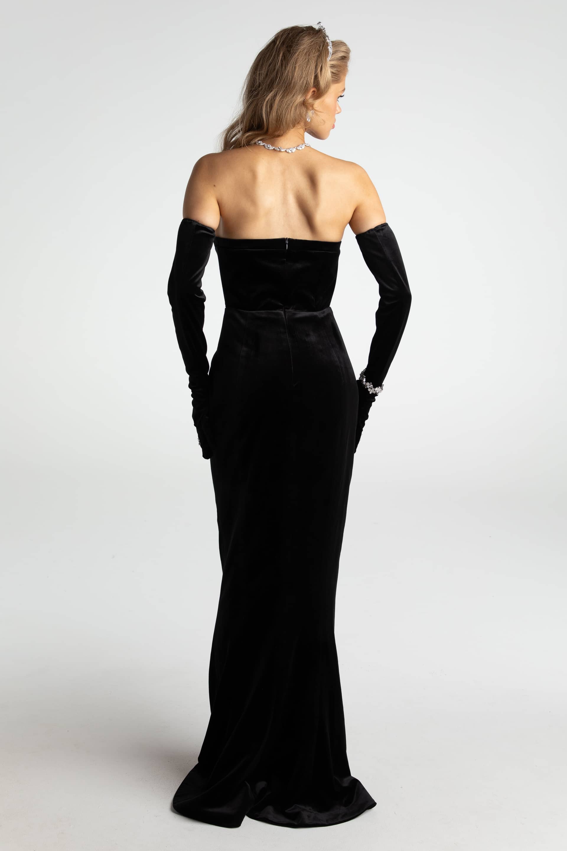 Juliana Velvet Dress made by Nana Jacqueline