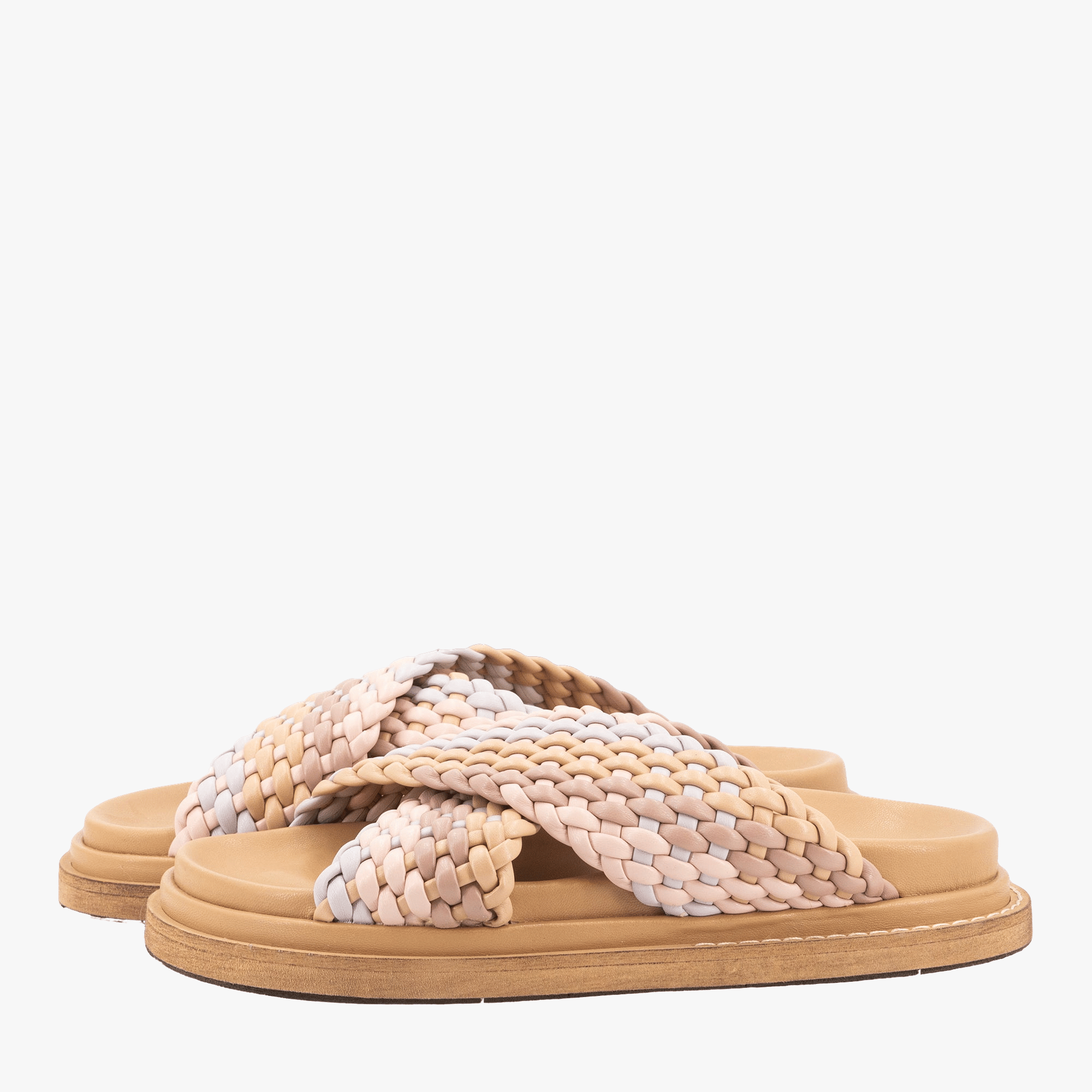 SANTOS LEATHER SANDALS made by Toral