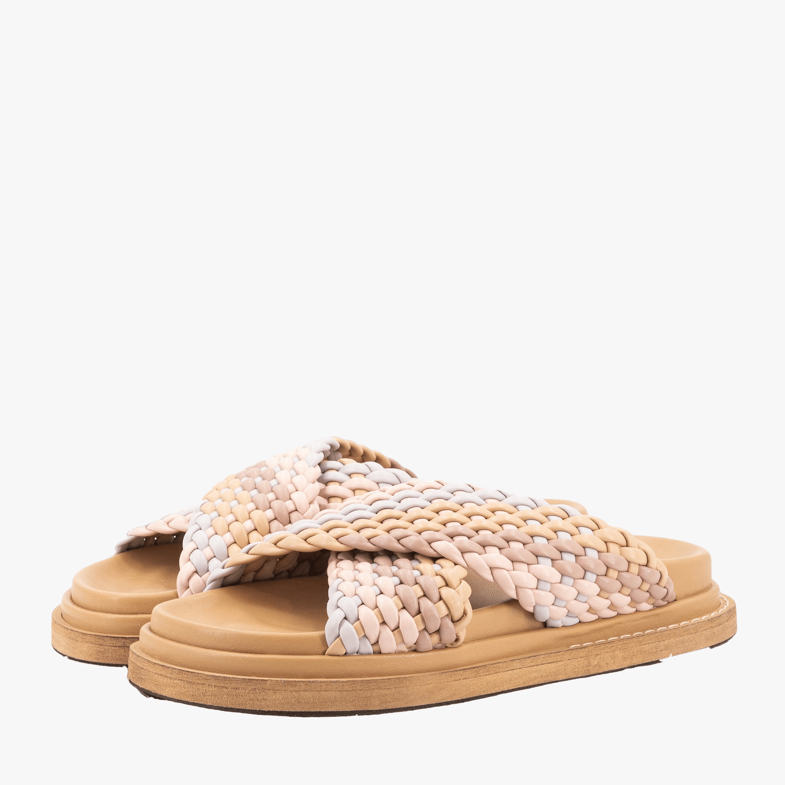 SANTOS LEATHER SANDALS made by Toral