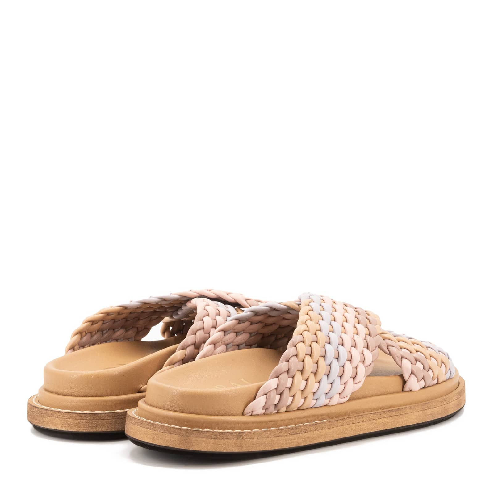 SANTOS LEATHER SANDALS made by Toral