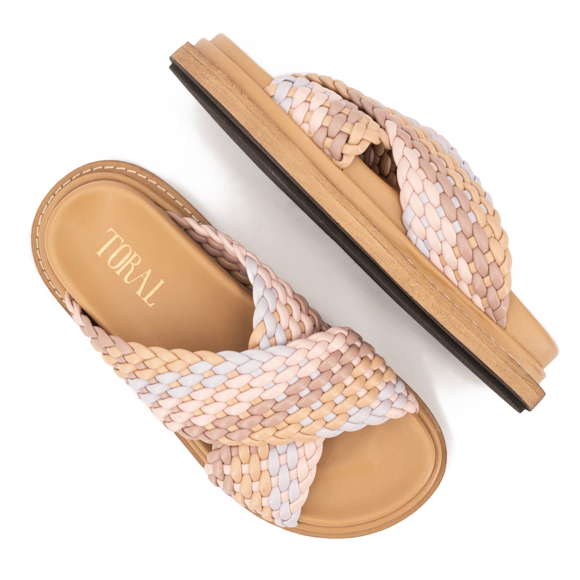 SANTOS LEATHER SANDALS made by Toral