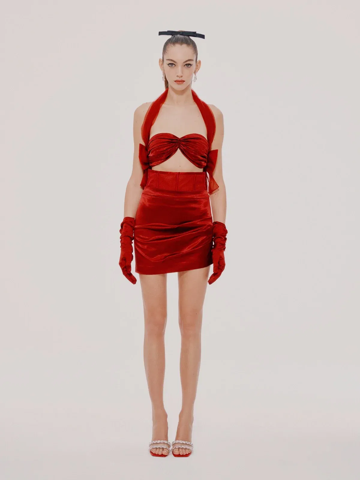 Red Imani Top (Final Sale) made by Nana Jacqueline