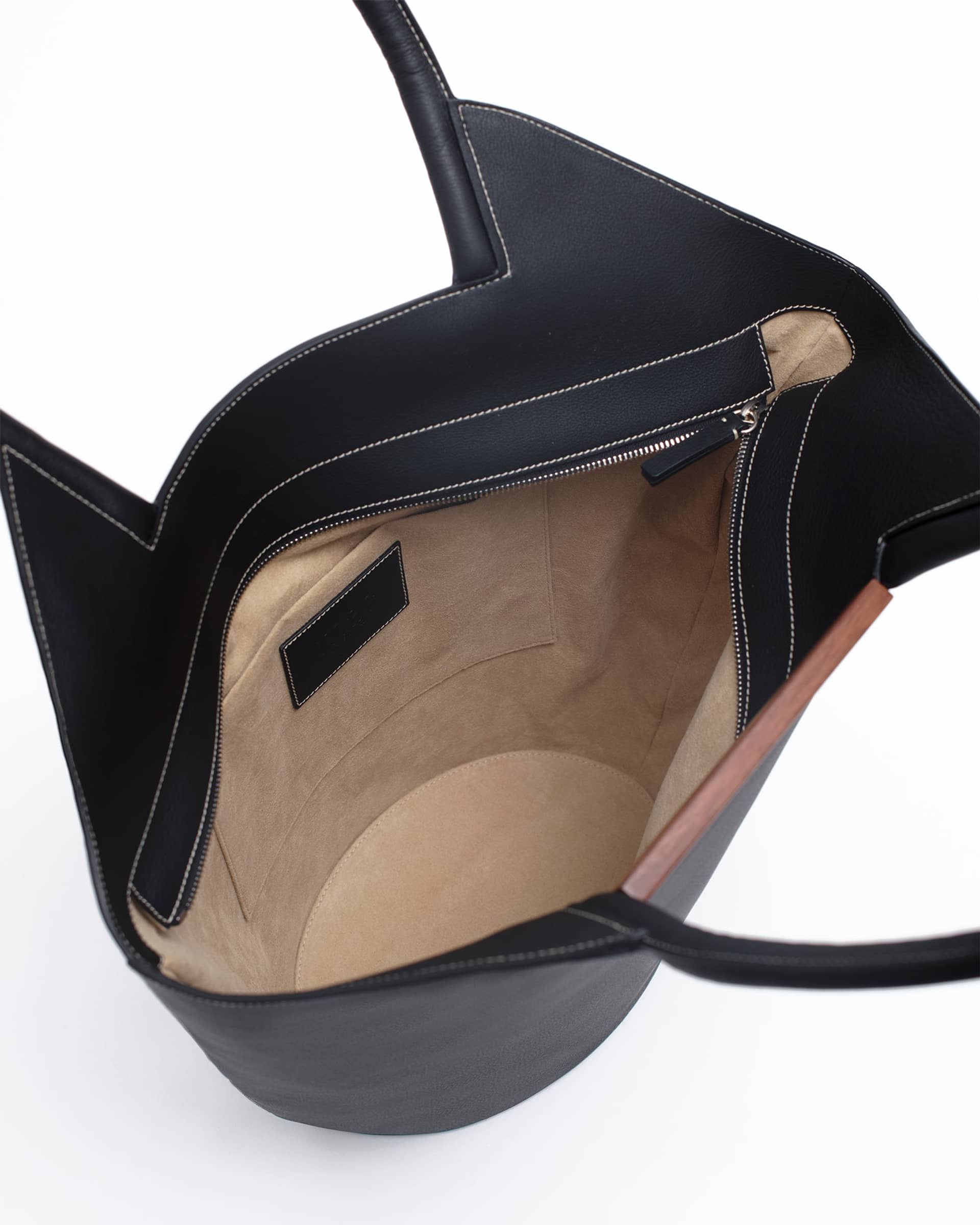 Garden Tote in Black made by mas