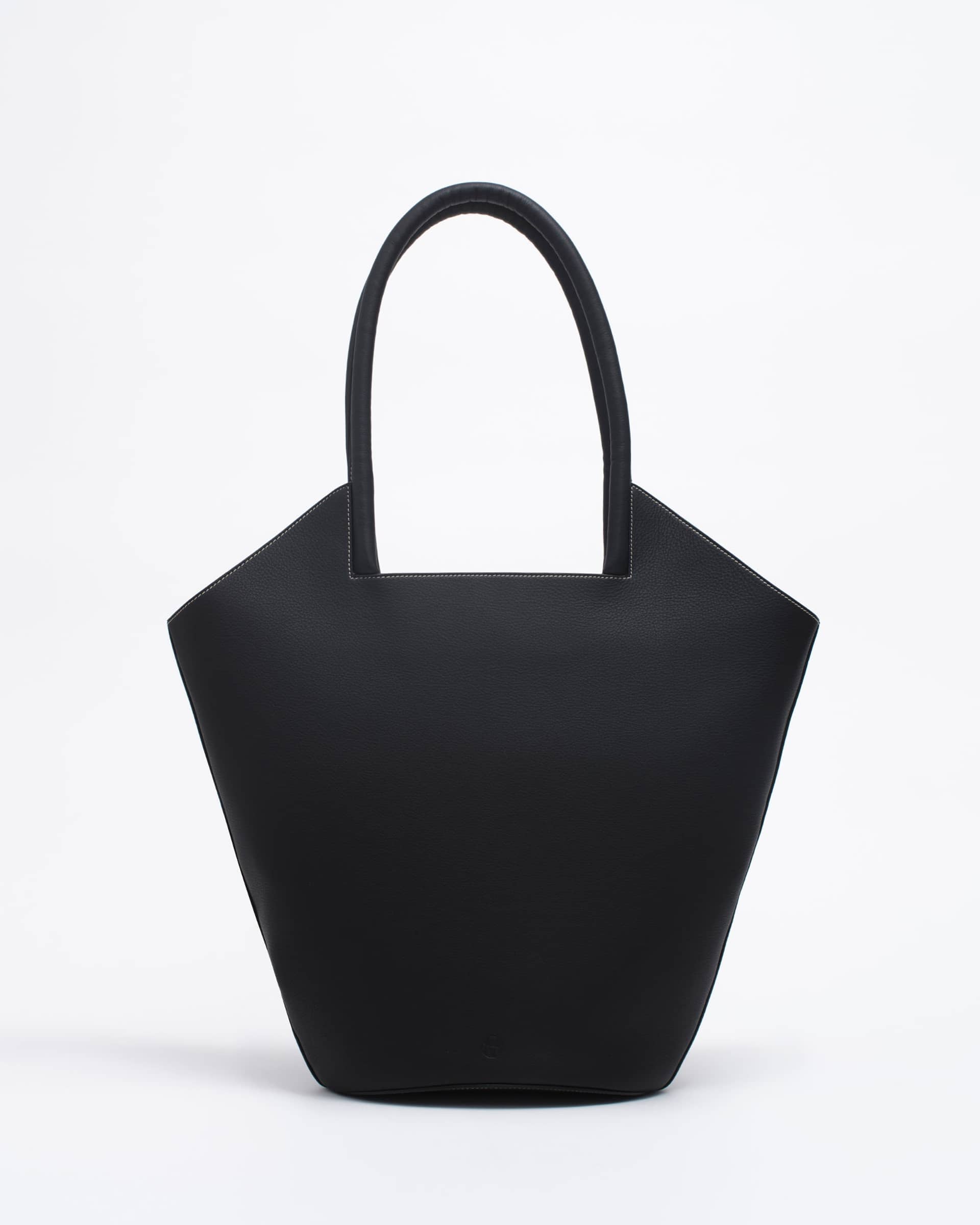 Garden Tote in Black made by mas