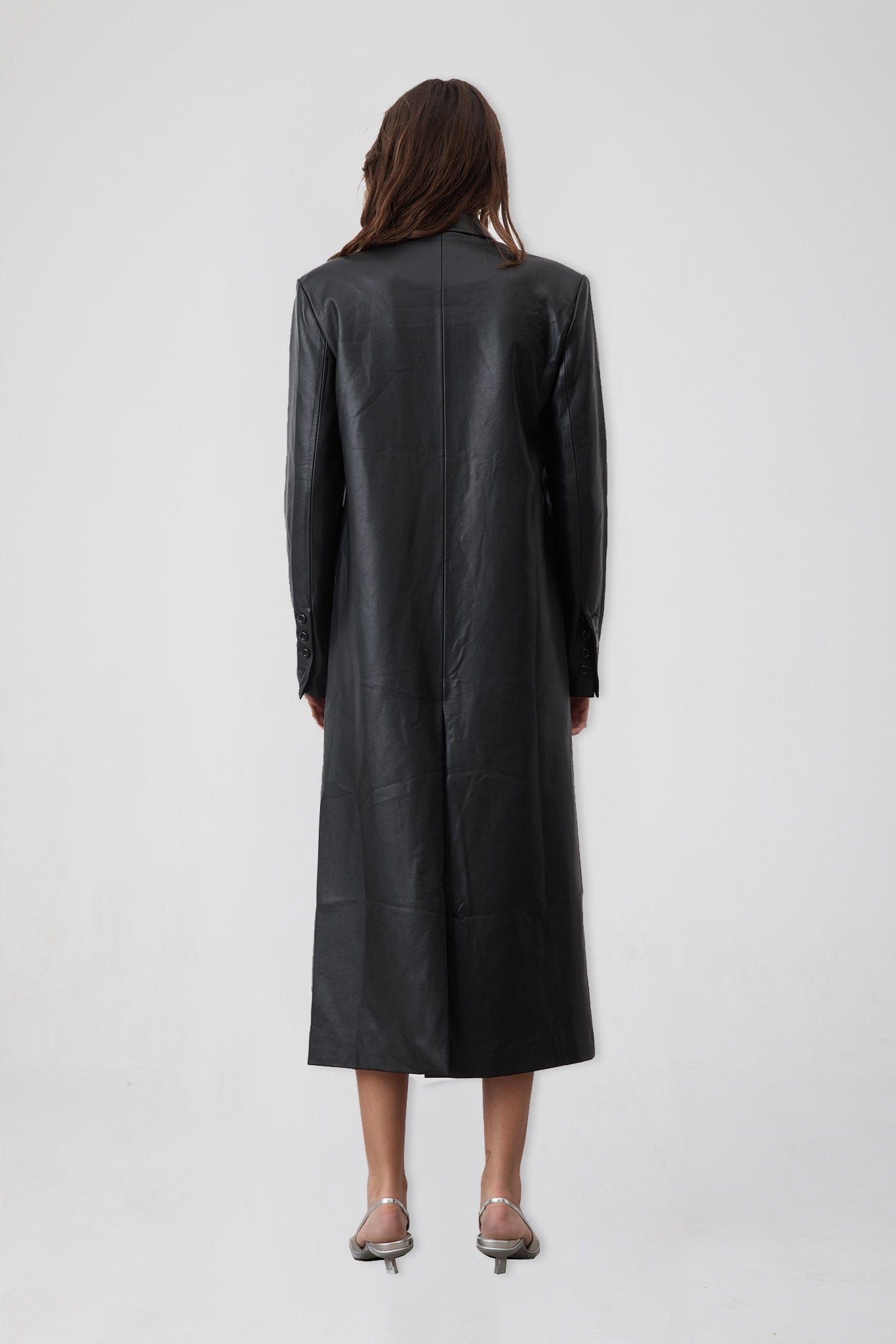 Astrid Long Line Coat made by Atoir