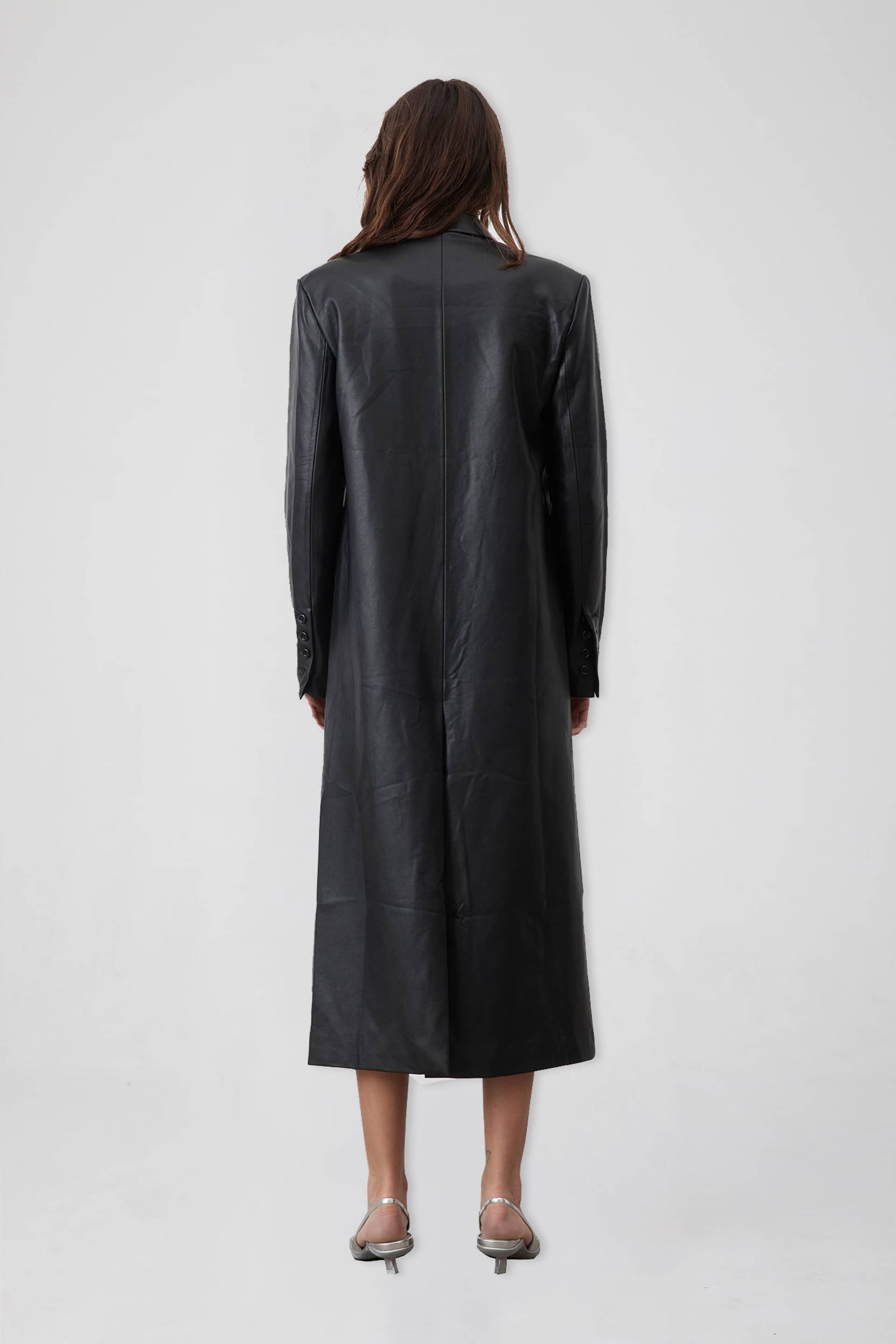Astrid Long Line Coat made by Atoir
