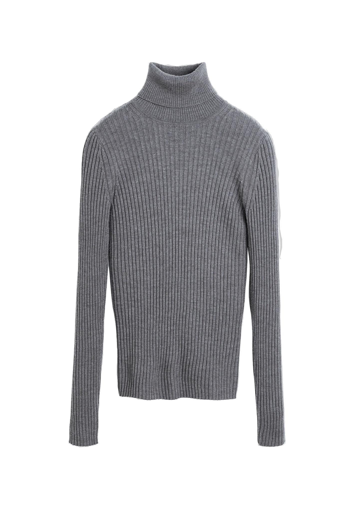 Bob Blouse Merino Wool - Grey Melange made by HERSKIND