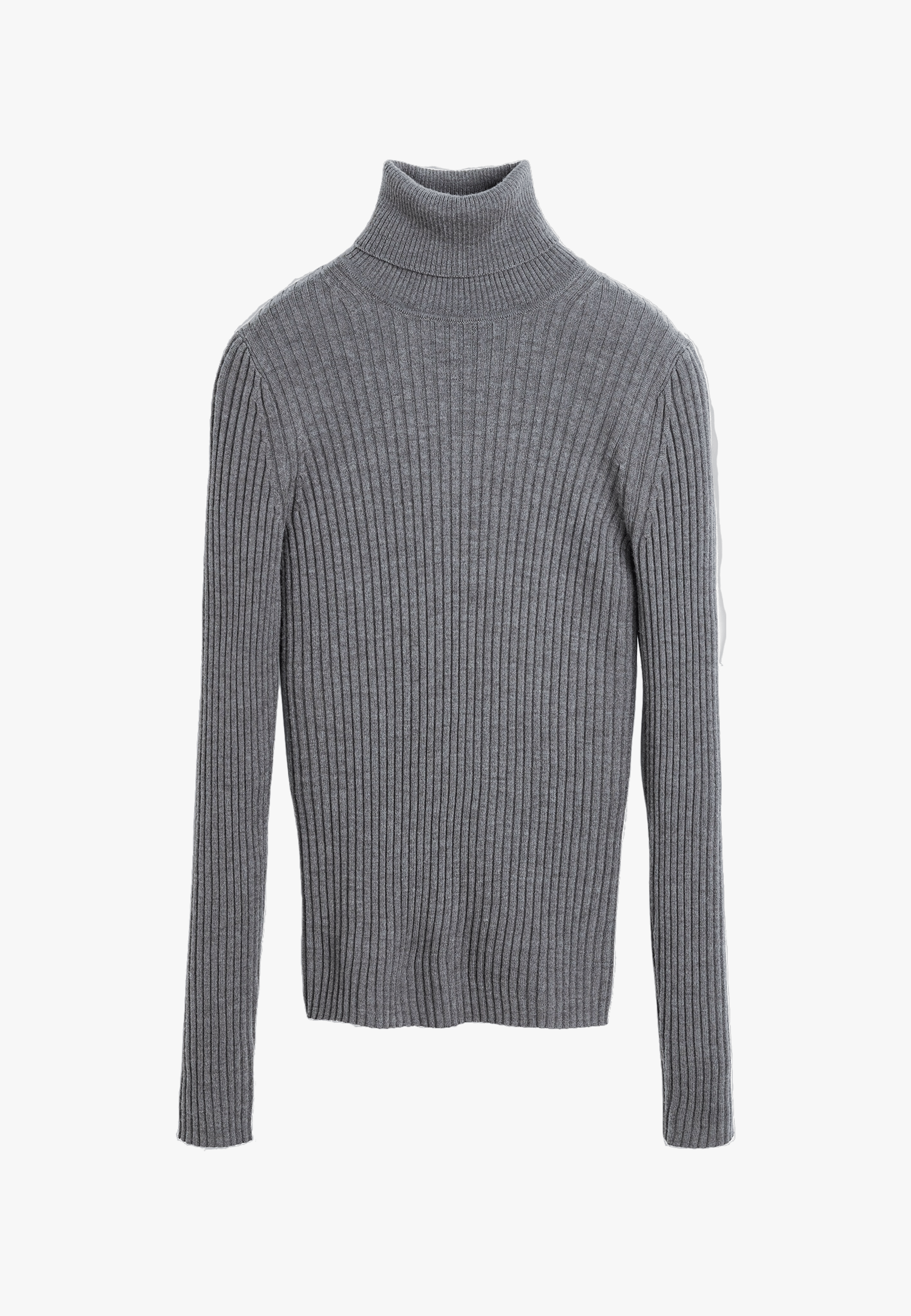 Bob Blouse Merino Wool - Grey Melange made by HERSKIND