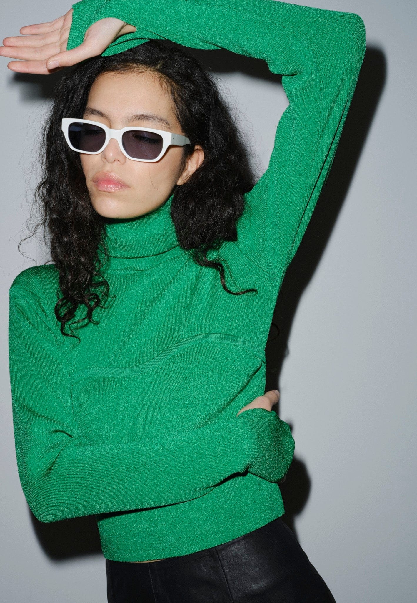 Jill Blouse - Grass Green made by HERSKIND