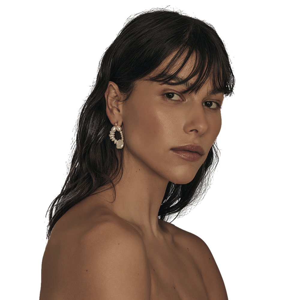 Mara Earrings made by Amber Sceats