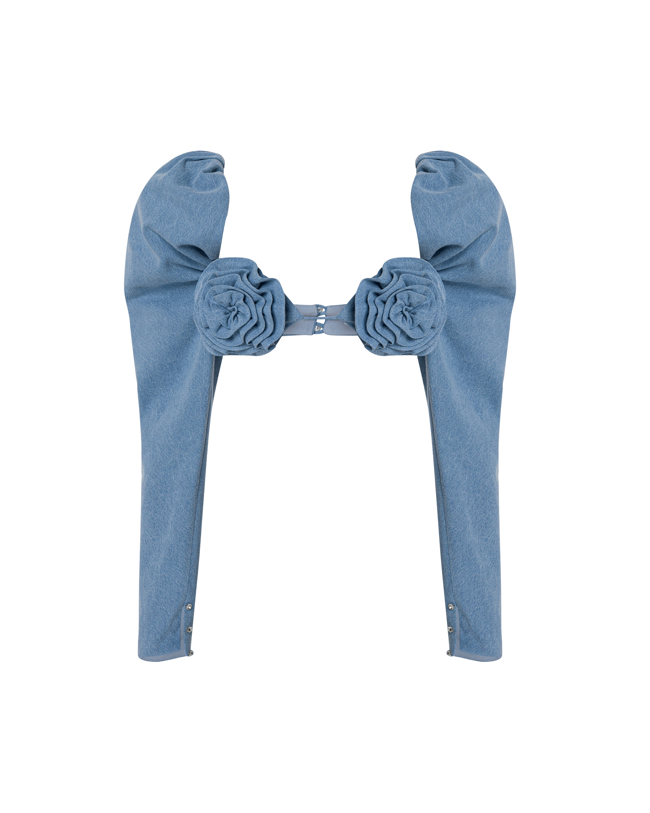 Long Sleeve Camellia Bralette made by ONORI