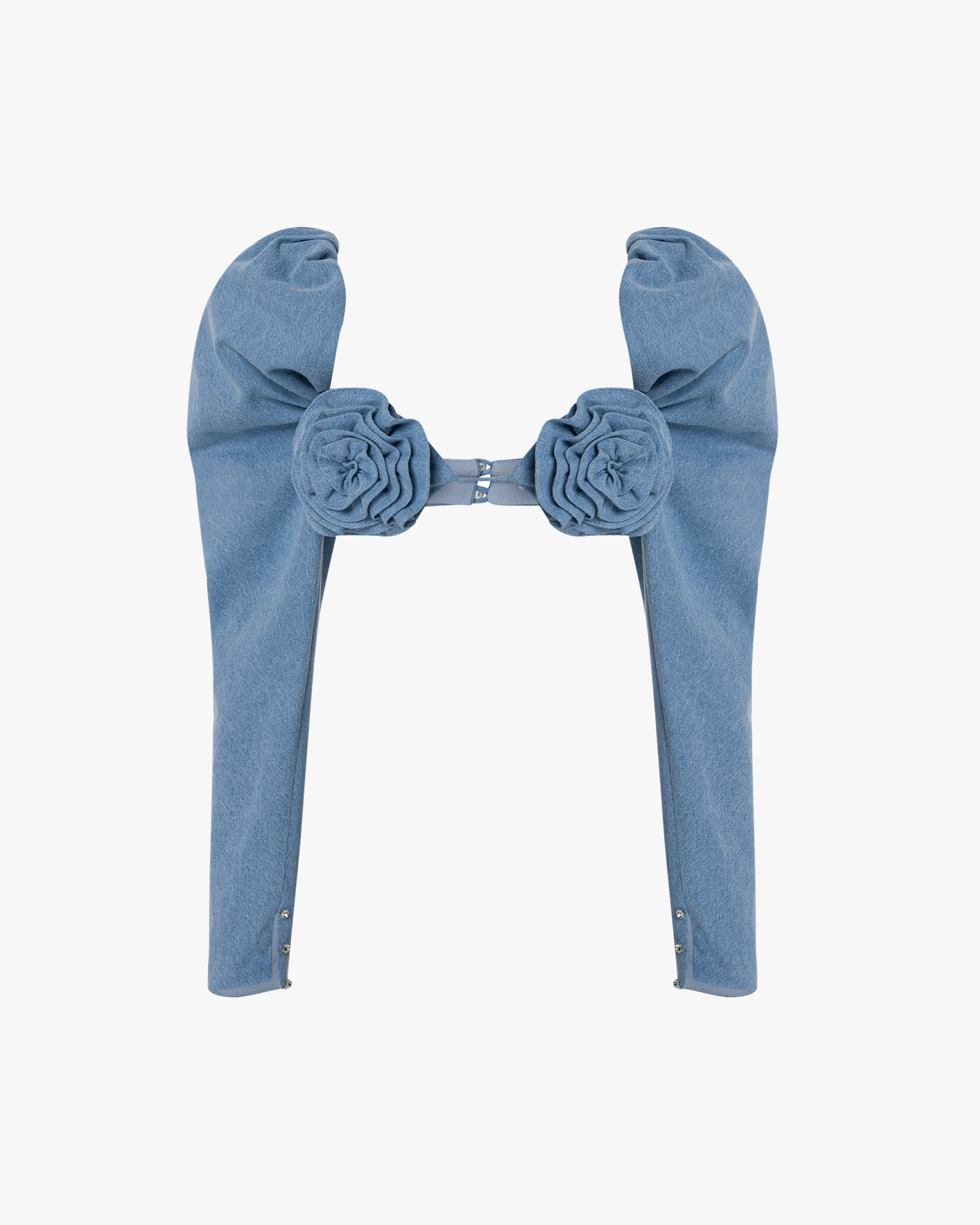 Long Sleeve Camellia Bralette made by ONORI