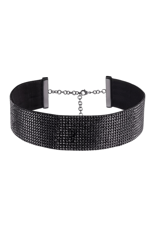 Charlotte Choker Midnight Black made by NUÉ