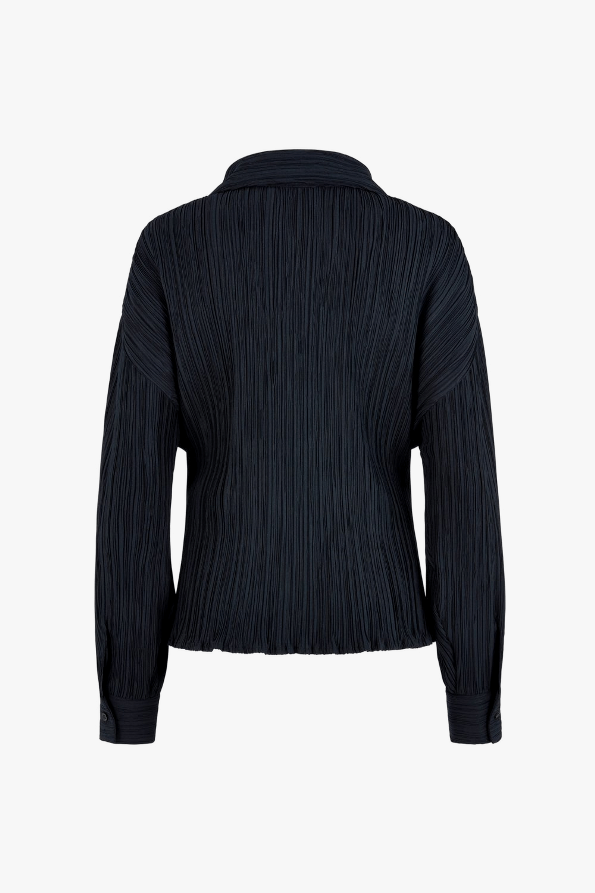 Tree Bark Cut Out Shirt - Dark Navy made by CAHAYA STUDIOS