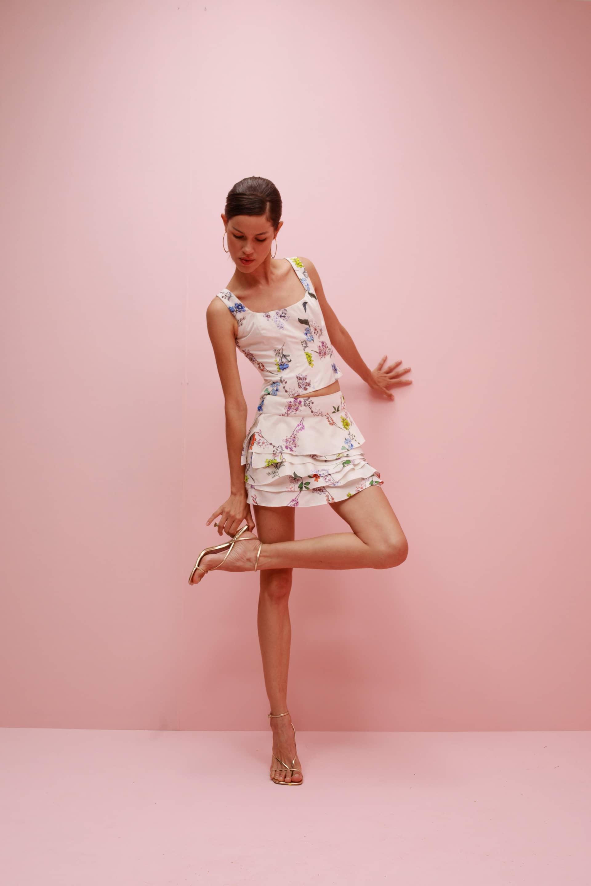 Olas Cotton Skirt made by Francesca Miranda