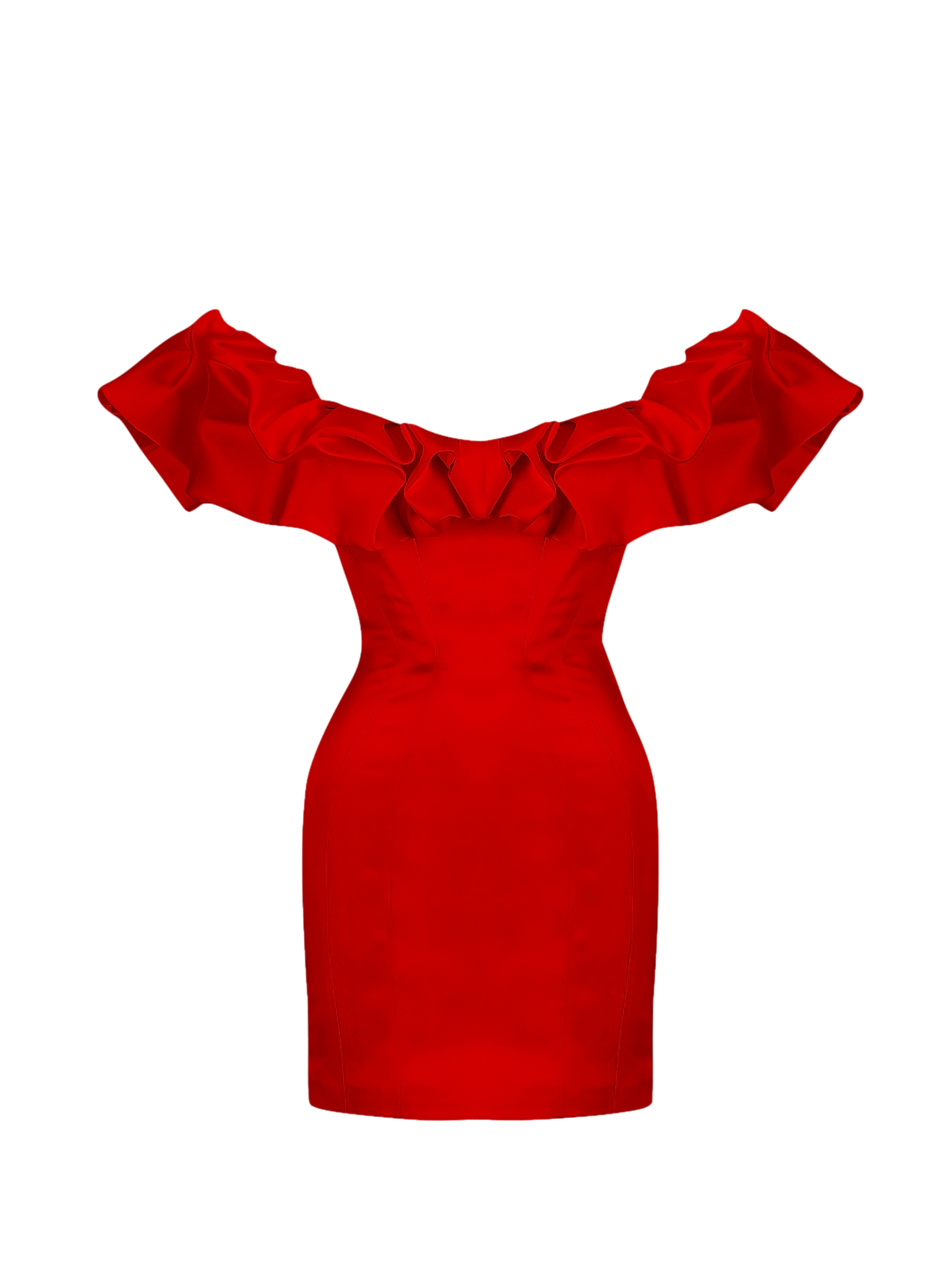 Vienna Dress - Red in Red made by Gigii's