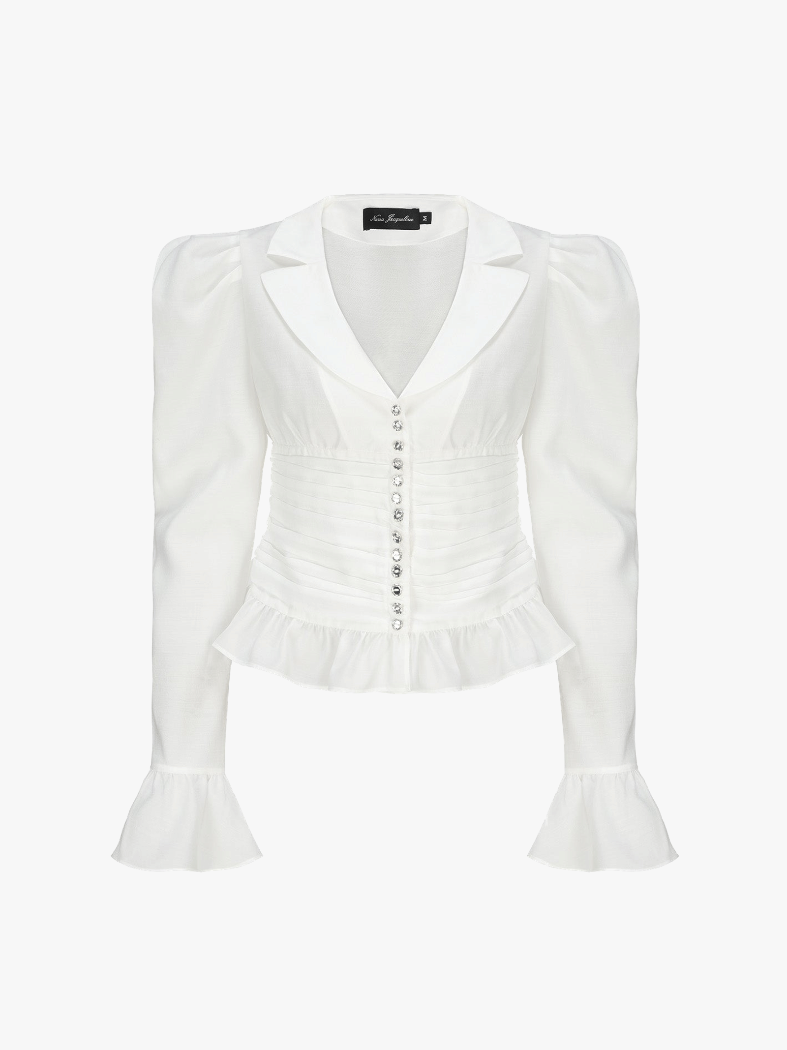 Emilia Top (White) made by Nana Jacqueline