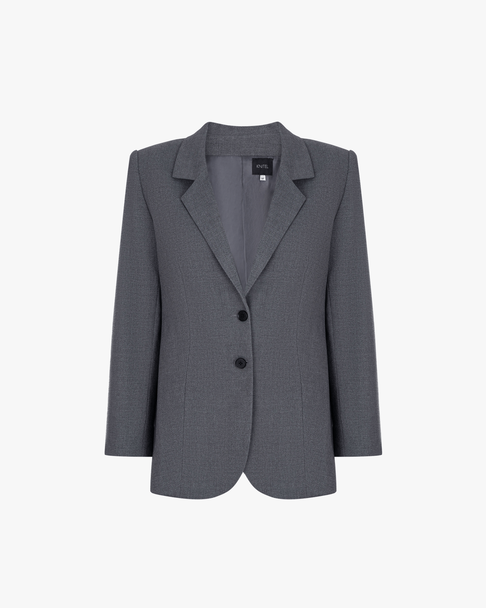 Grey jacket made by KNITEL