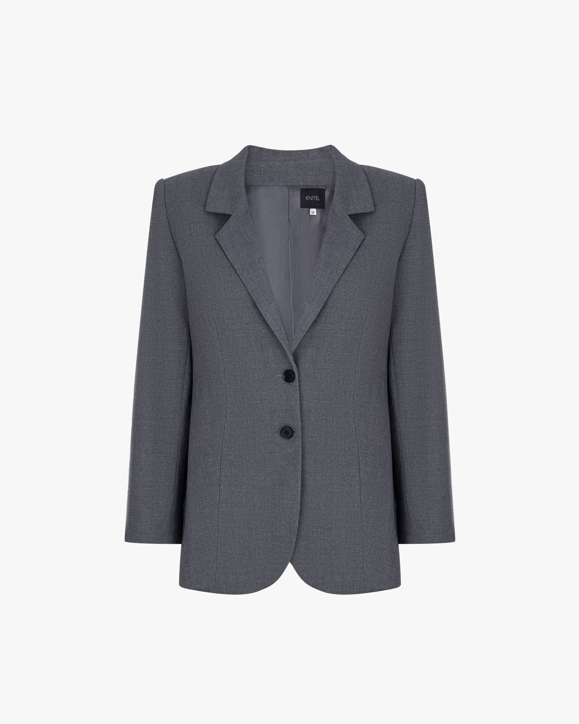 Grey jacket made by KNITEL