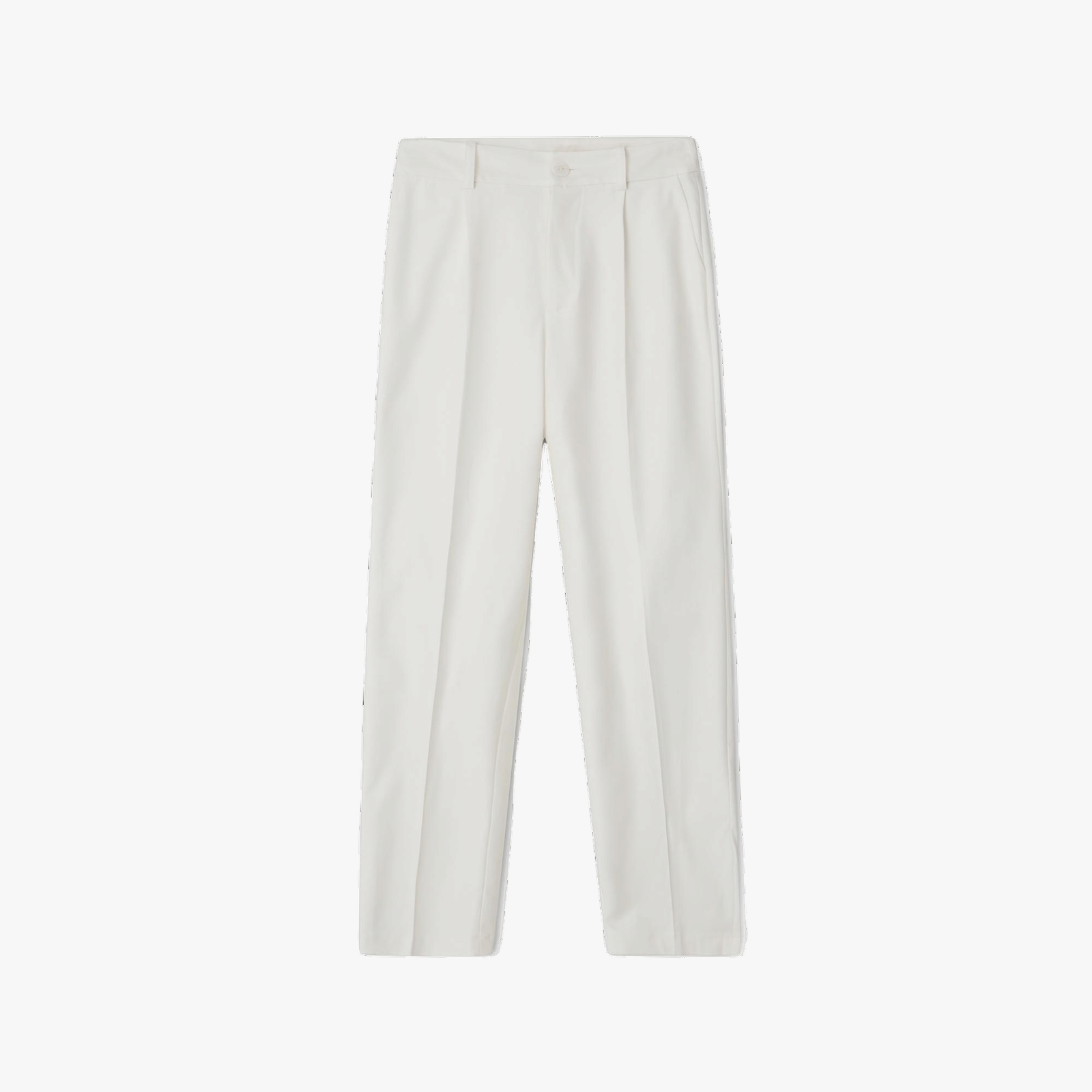 Heidi Trousers in White made by AÉRYNE