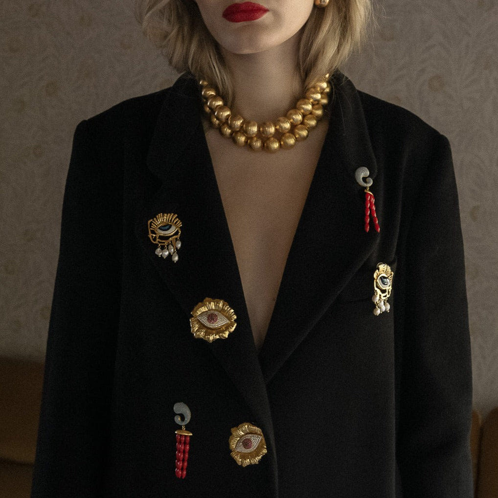 ISOBELL EARRINGS made by Zepplin The Label