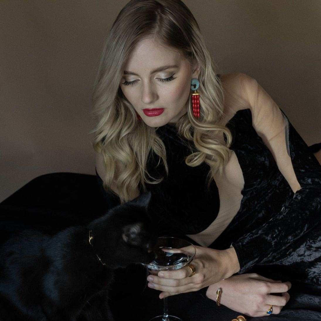 ISOBELL EARRINGS made by Zepplin The Label