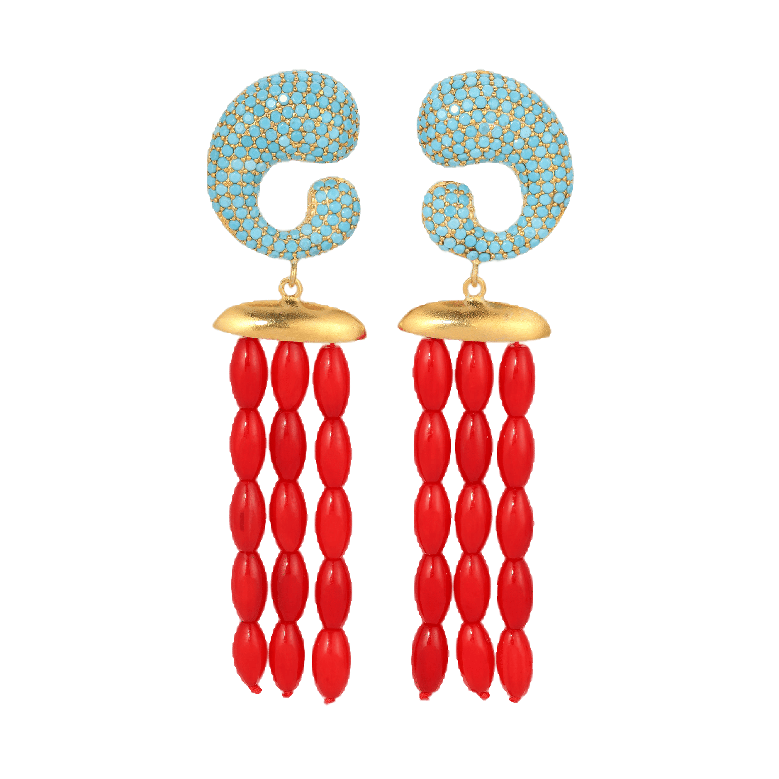 ISOBELL EARRINGS made by Zepplin The Label