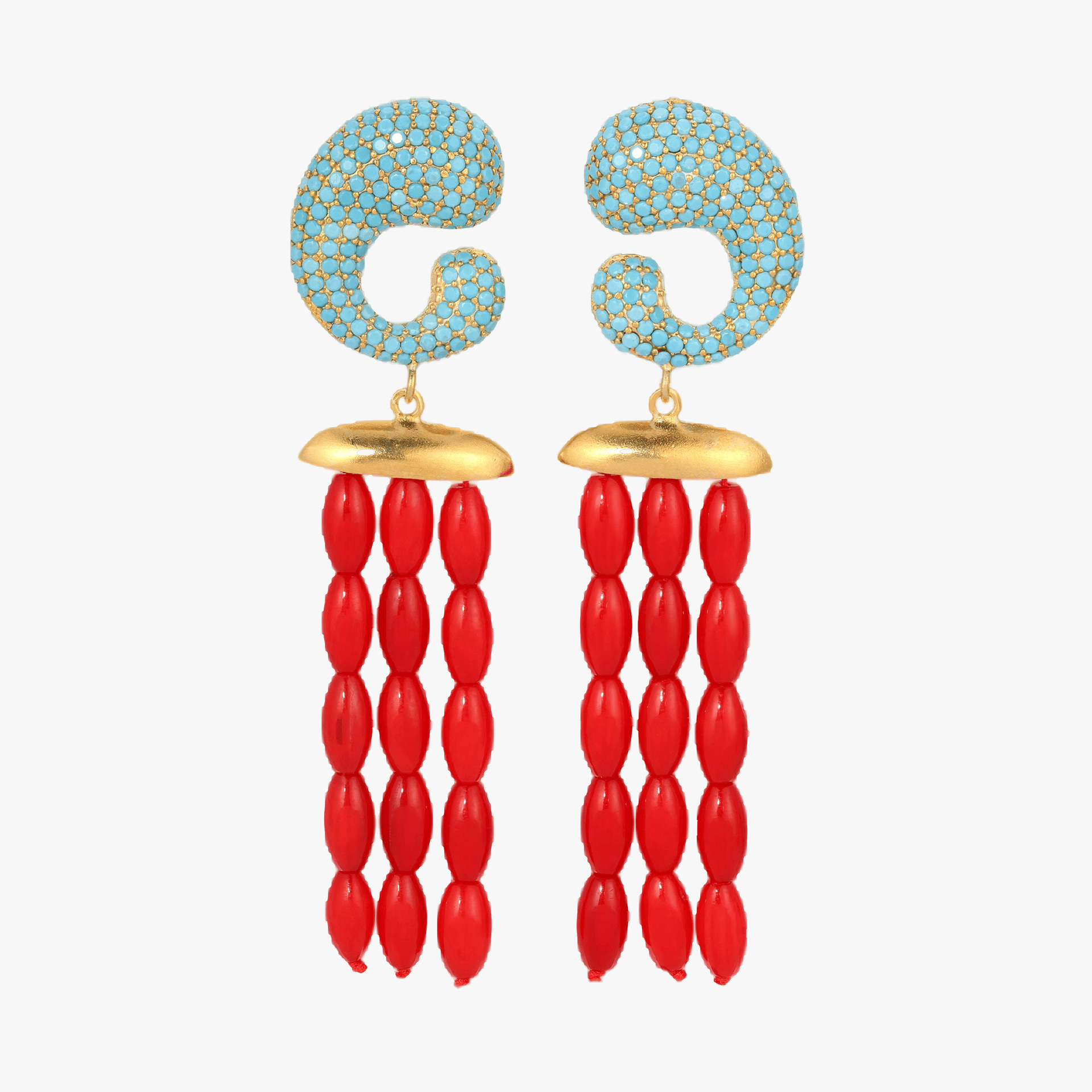 ISOBELL EARRINGS made by Zepplin The Label