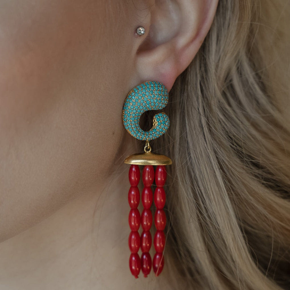 ISOBELL EARRINGS made by Zepplin The Label