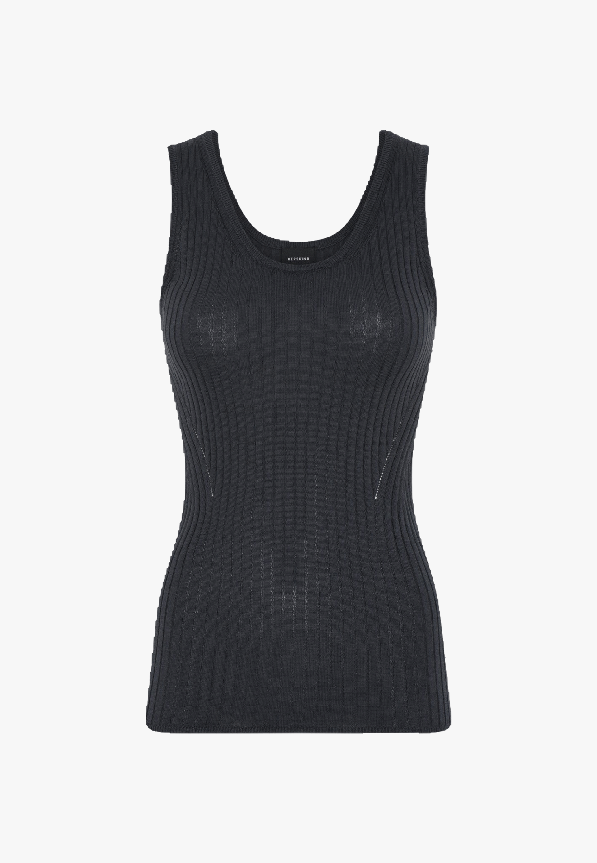 Tripa Knit top - Ebony made by HERSKIND