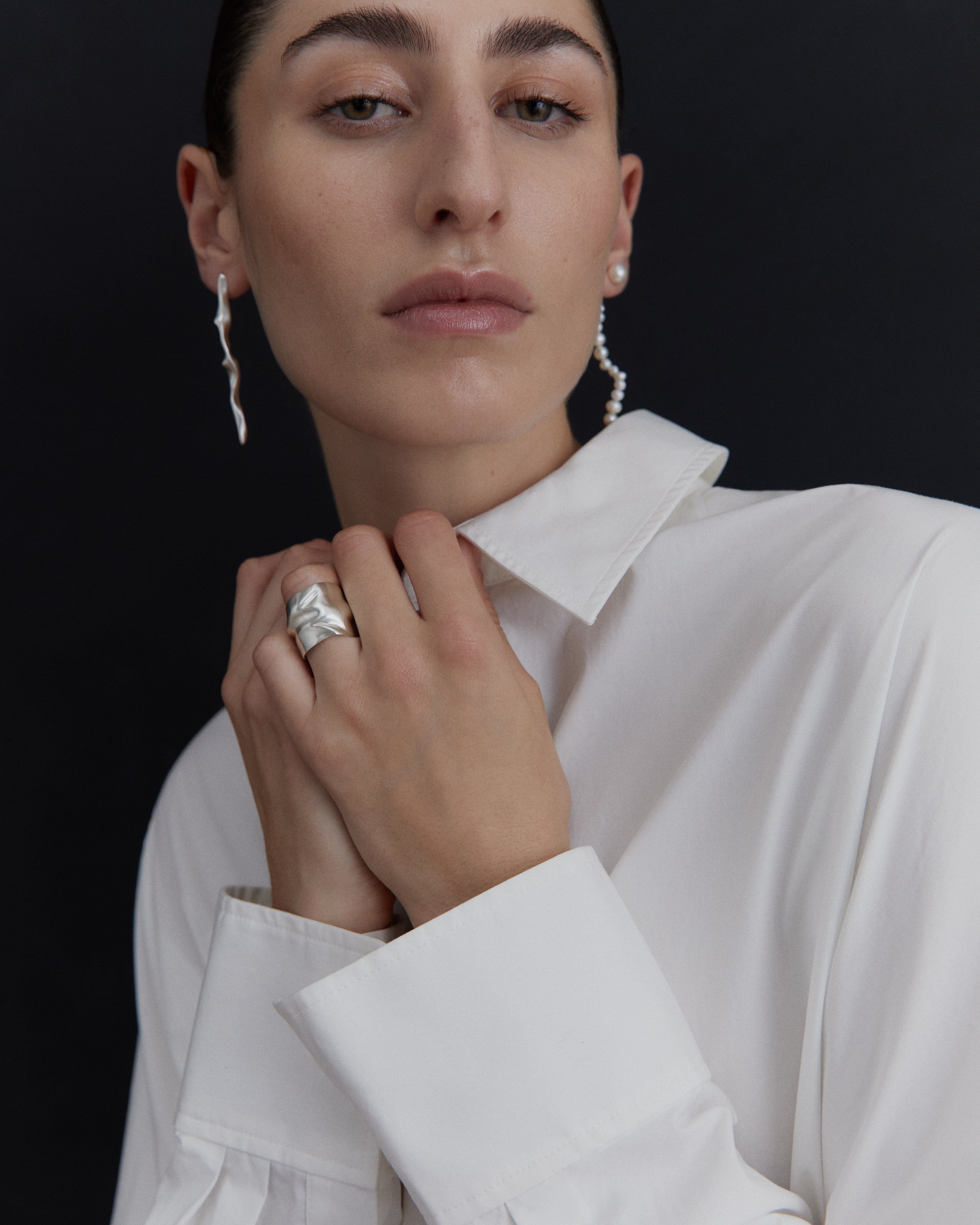 TRAMA EARRINGS made by Carolina De Barros