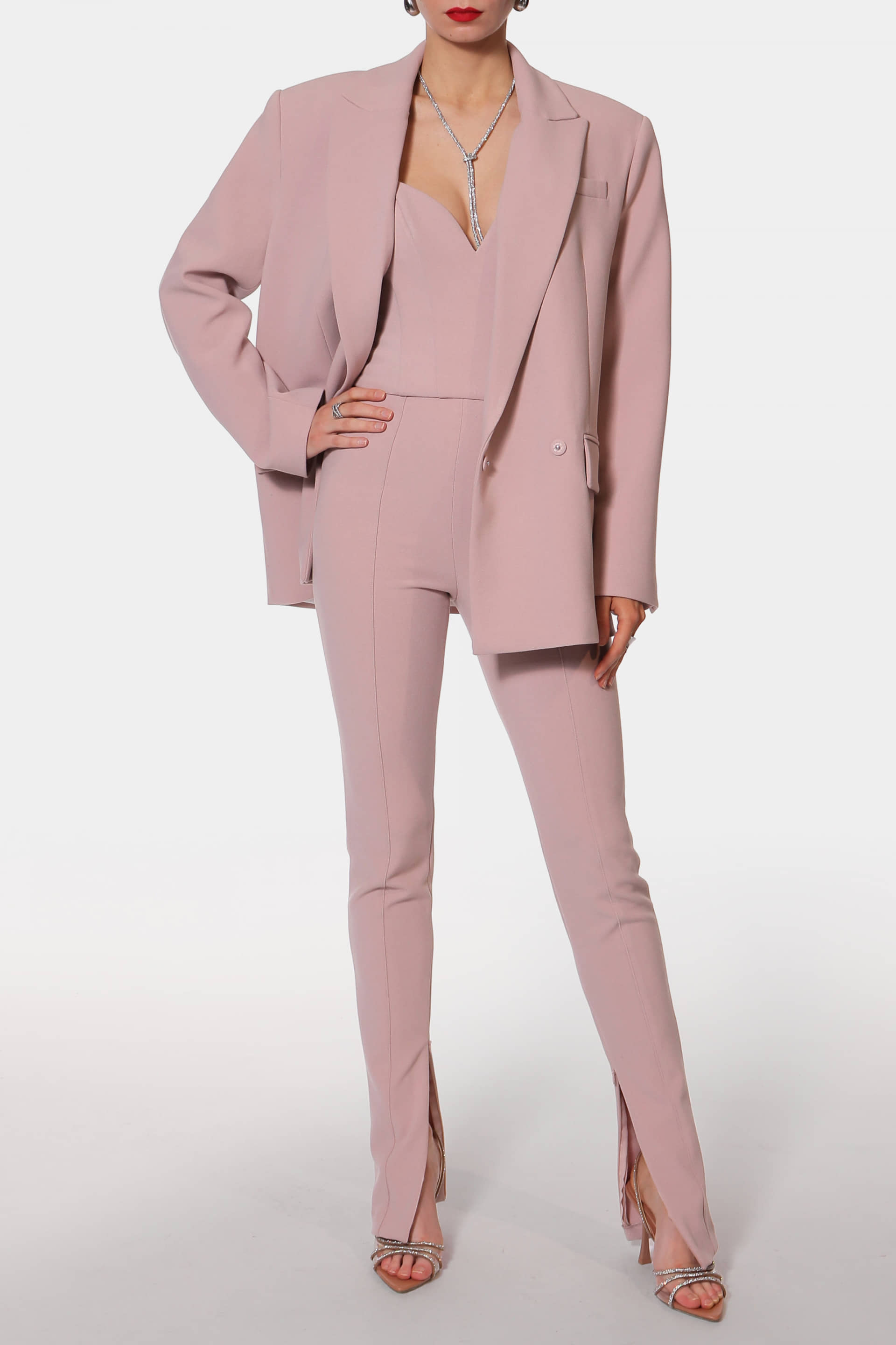 Blazer Perta Dirty Pink made by HALEWSKI