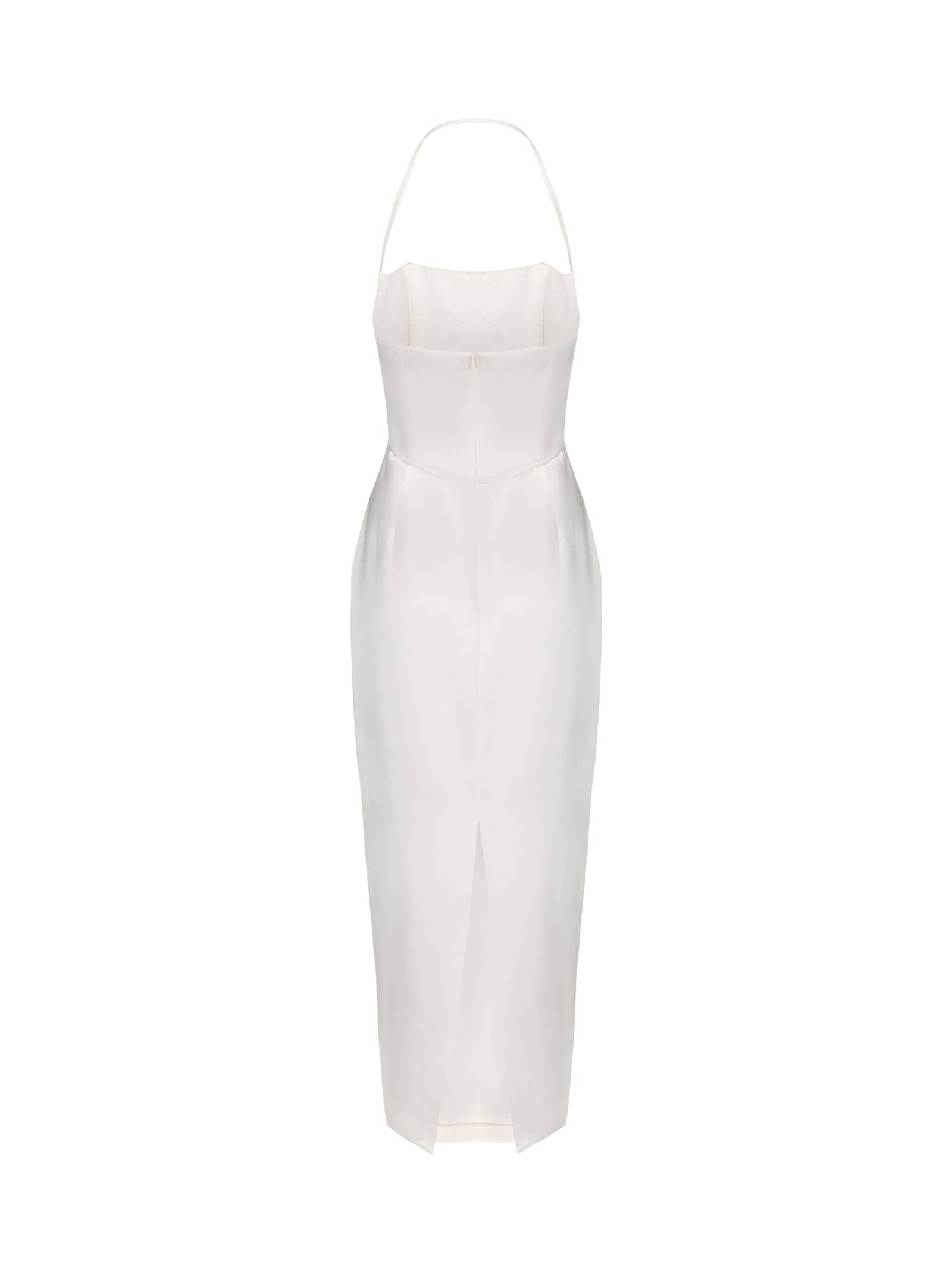 Serena Dress (White) made by Nana Jacqueline