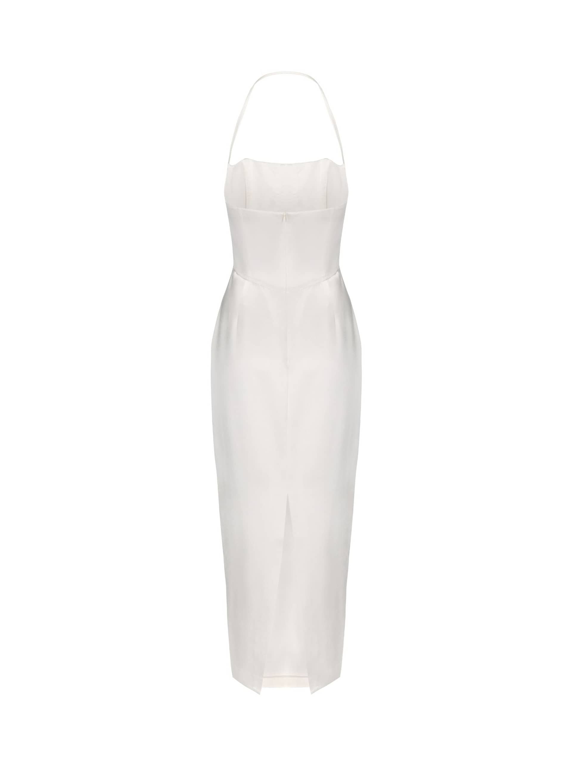 Serena Dress (White) made by Nana Jacqueline