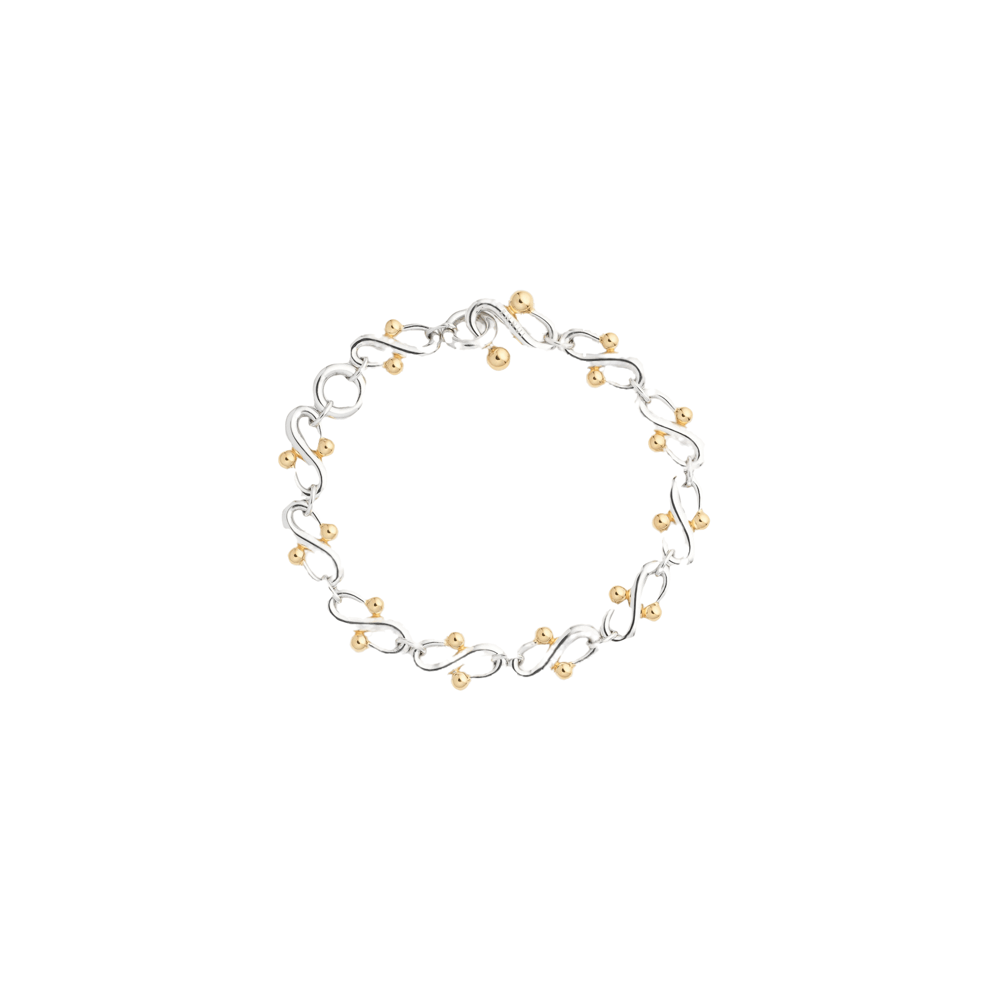 FALCAT BRACELET - RHODIUM & VERMEIL made by ENNUI