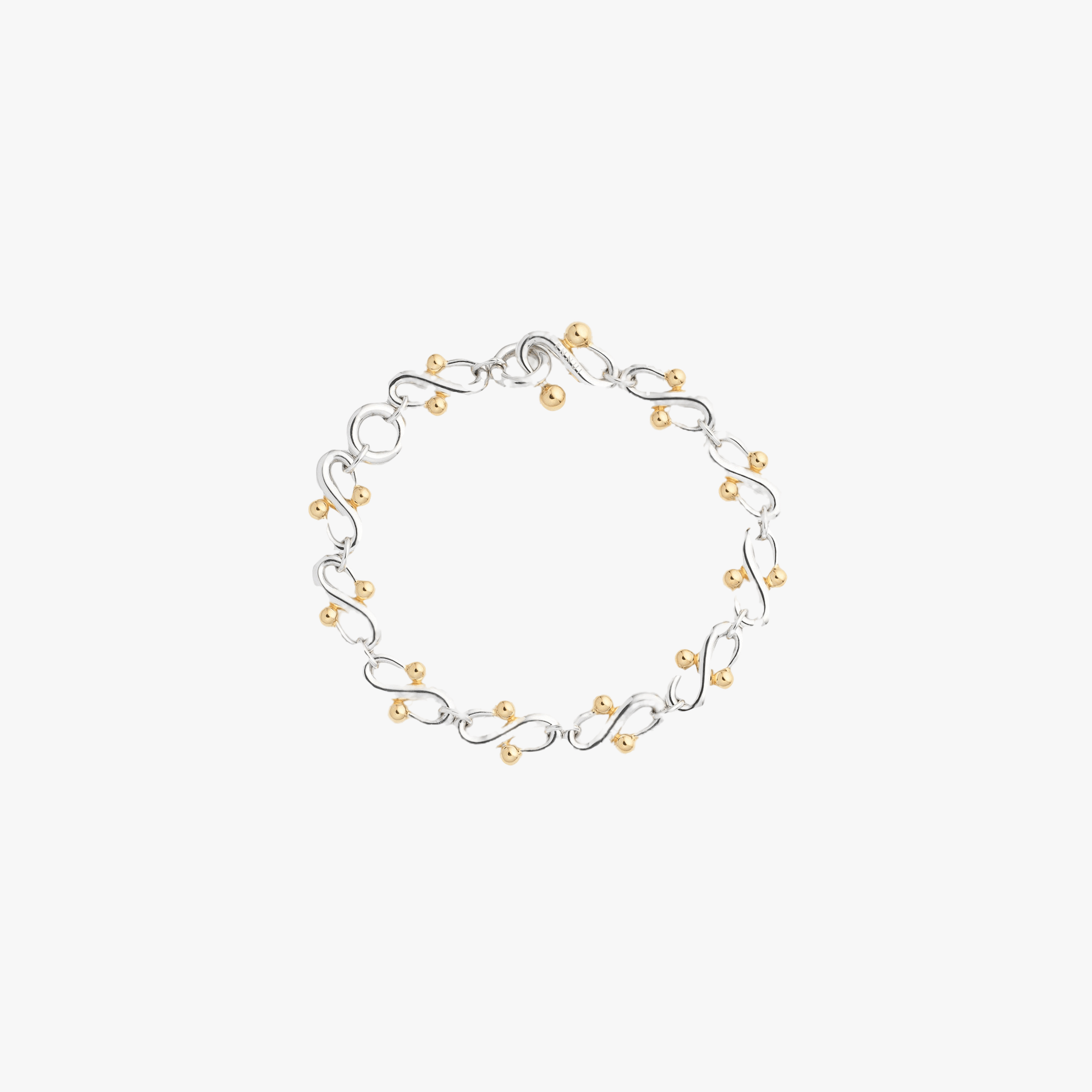 FALCAT BRACELET - RHODIUM & VERMEIL made by ENNUI
