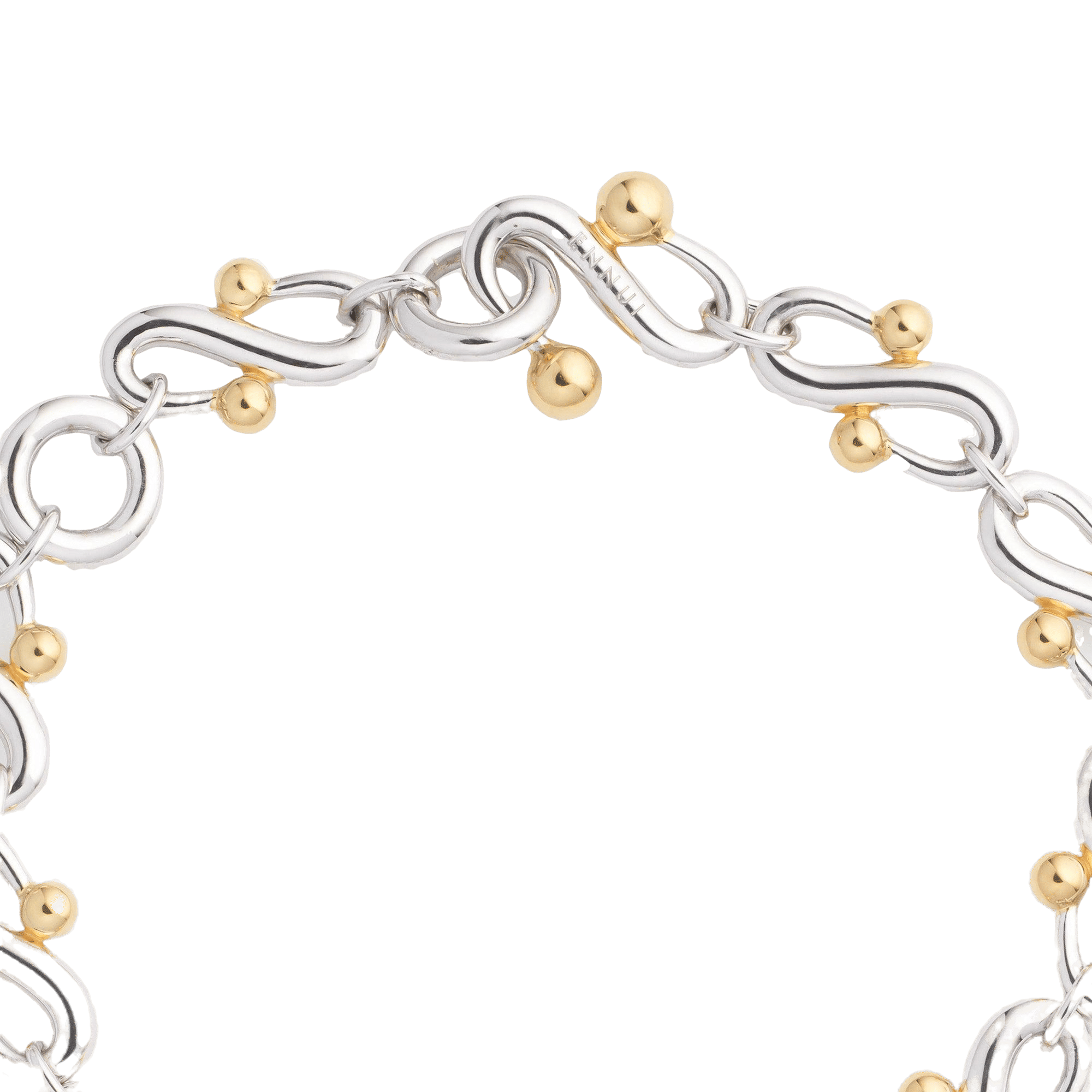 FALCAT BRACELET - RHODIUM & VERMEIL made by ENNUI