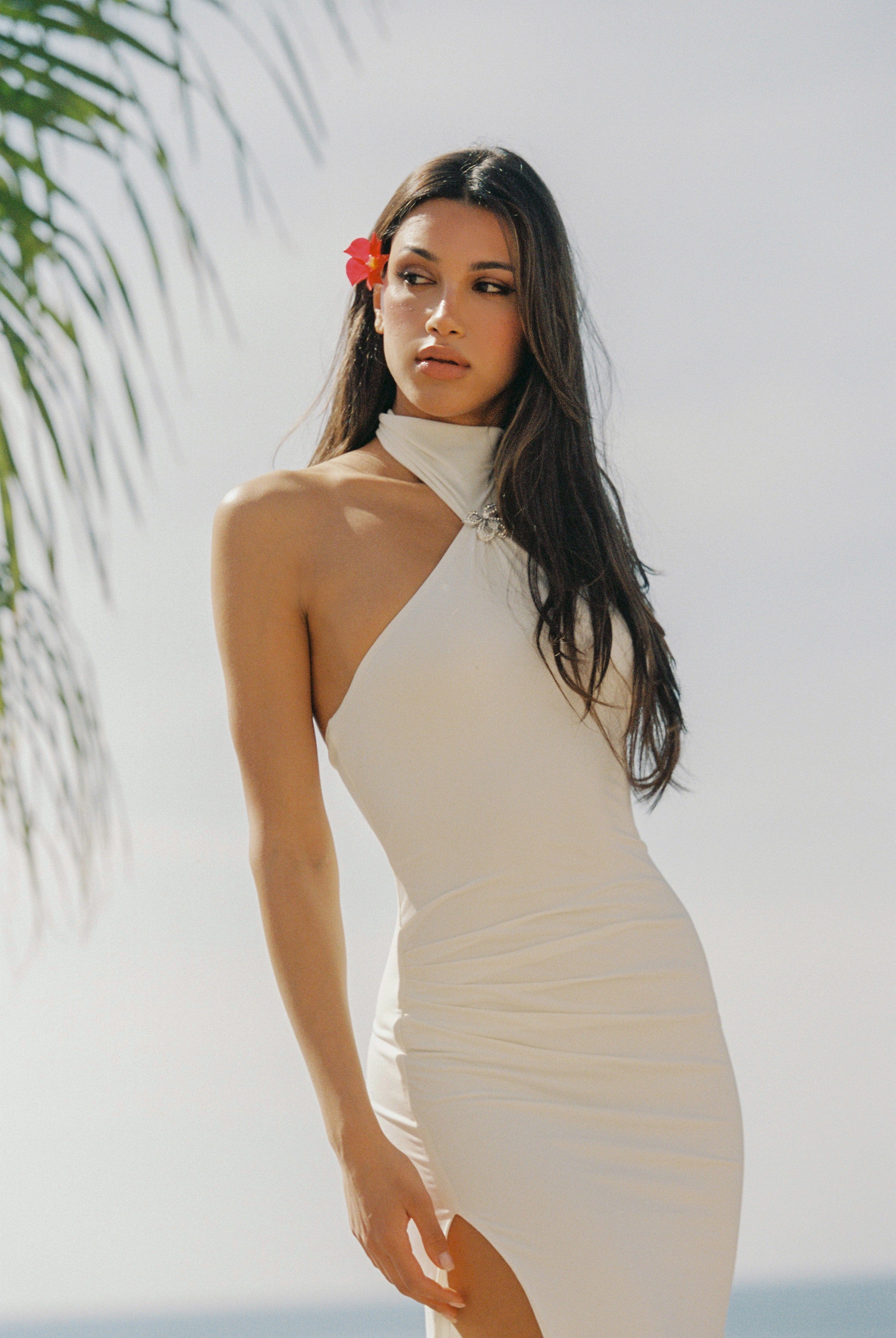 Eliana Dress (White) made by Nana Jacqueline