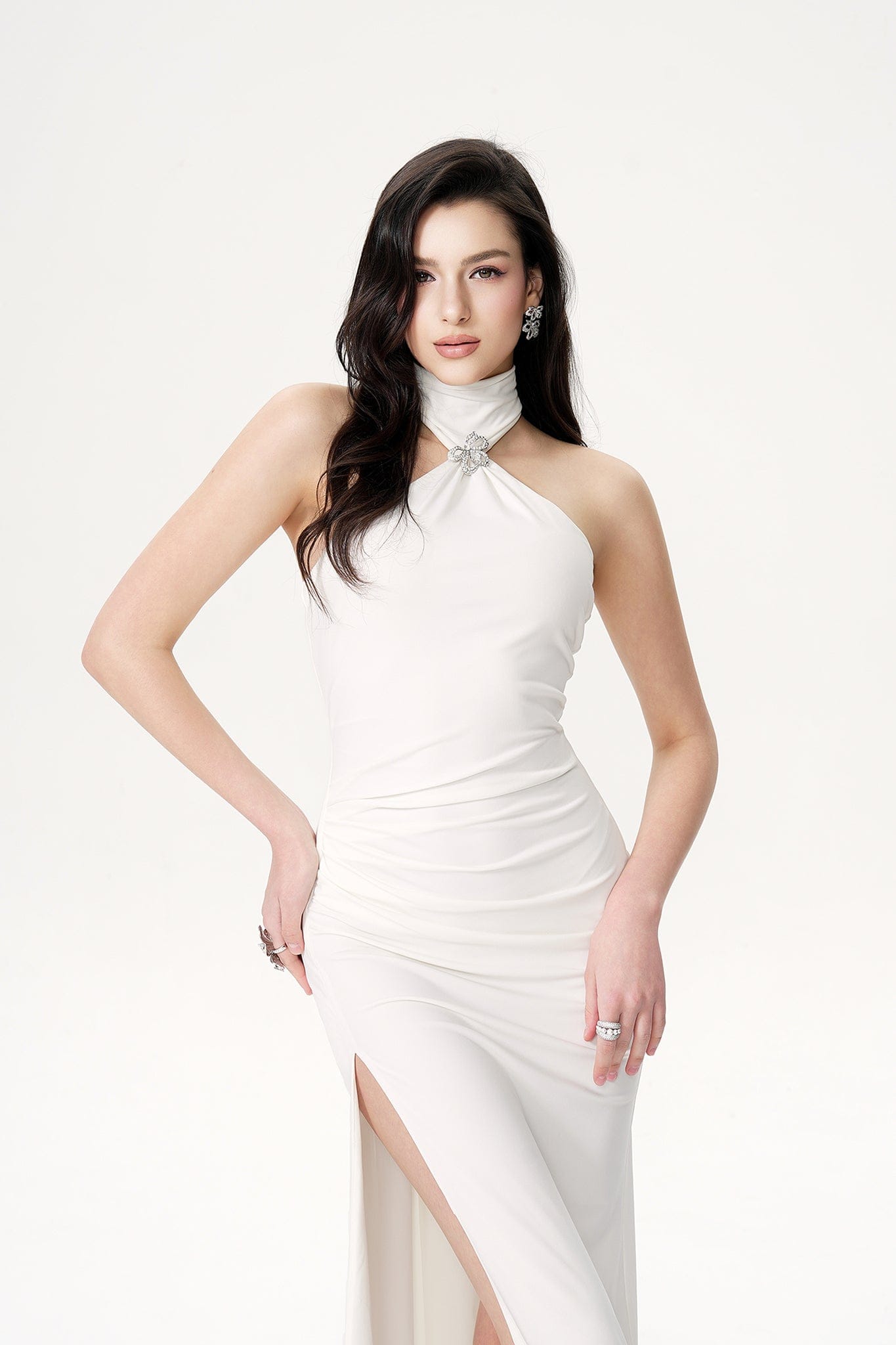 Eliana Dress (White) made by Nana Jacqueline