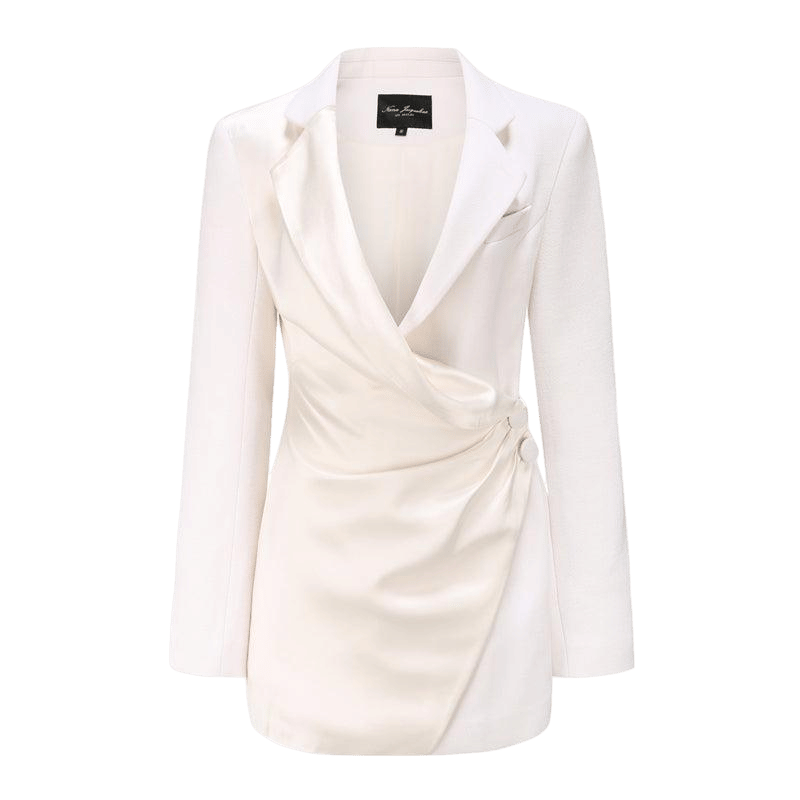 Elora Dress in White (Final Sale) in White made by Nana Jacqueline