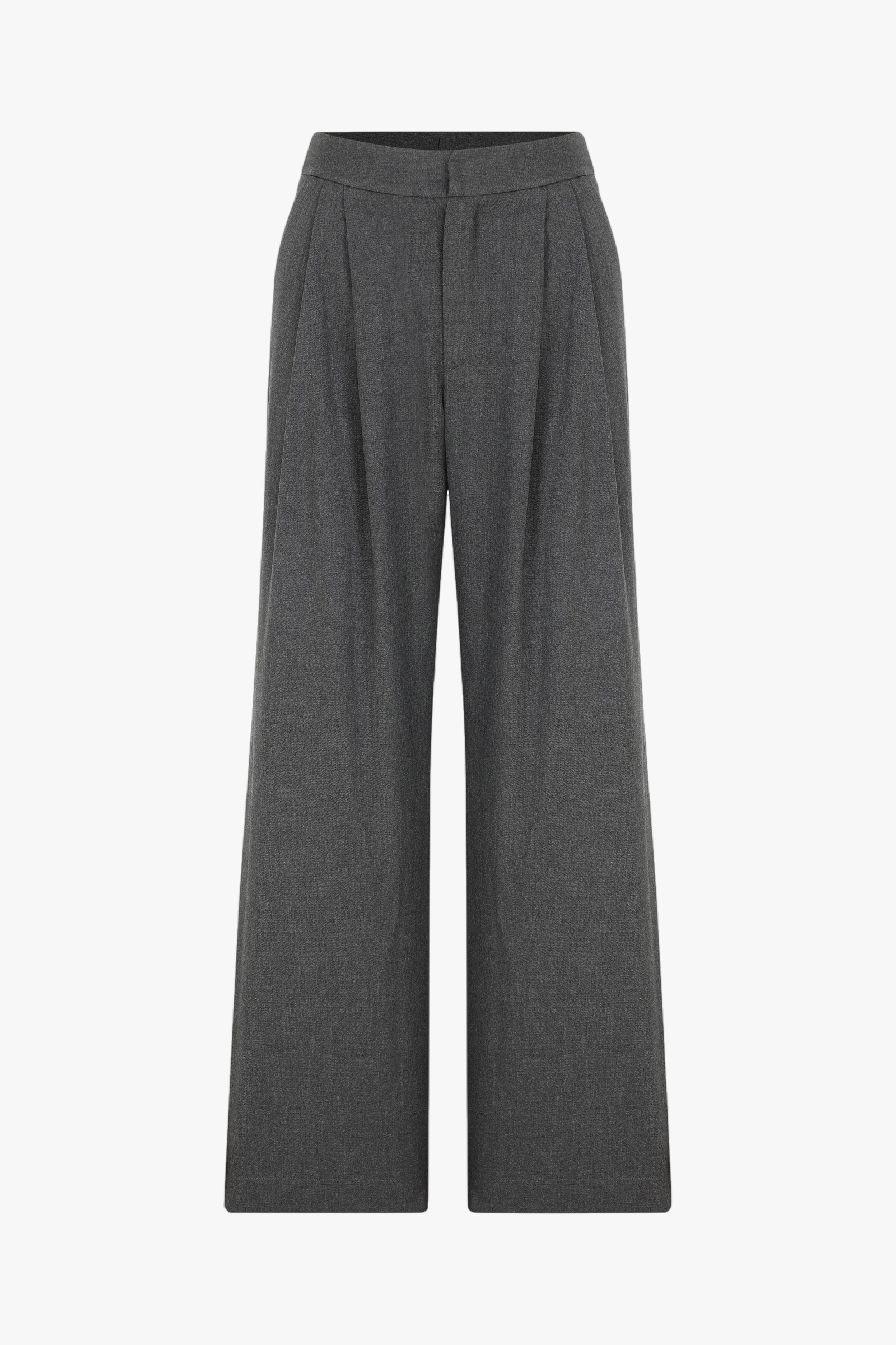 Tina Trousers in Grey in Grey made by Nazli Ceren