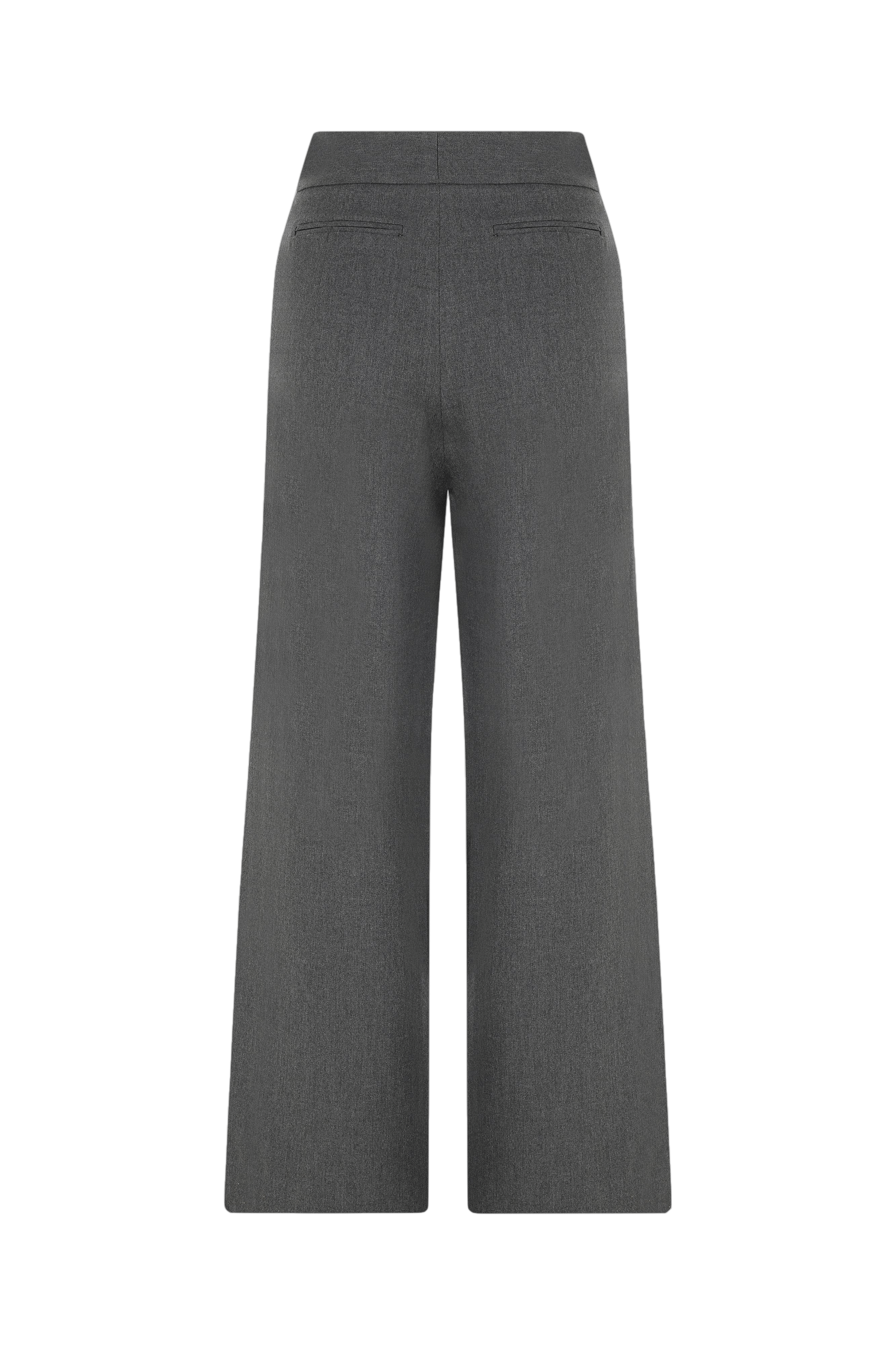 Tina Trousers in Grey in Grey made by Nazli Ceren