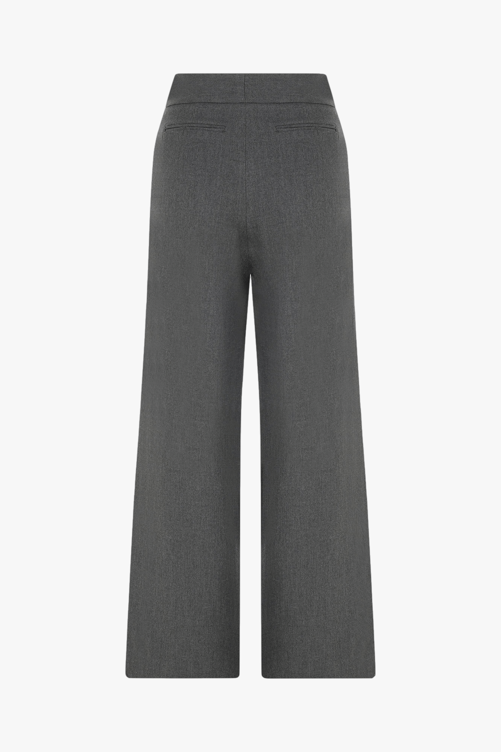 Tina Trousers in Grey in Grey made by Nazli Ceren