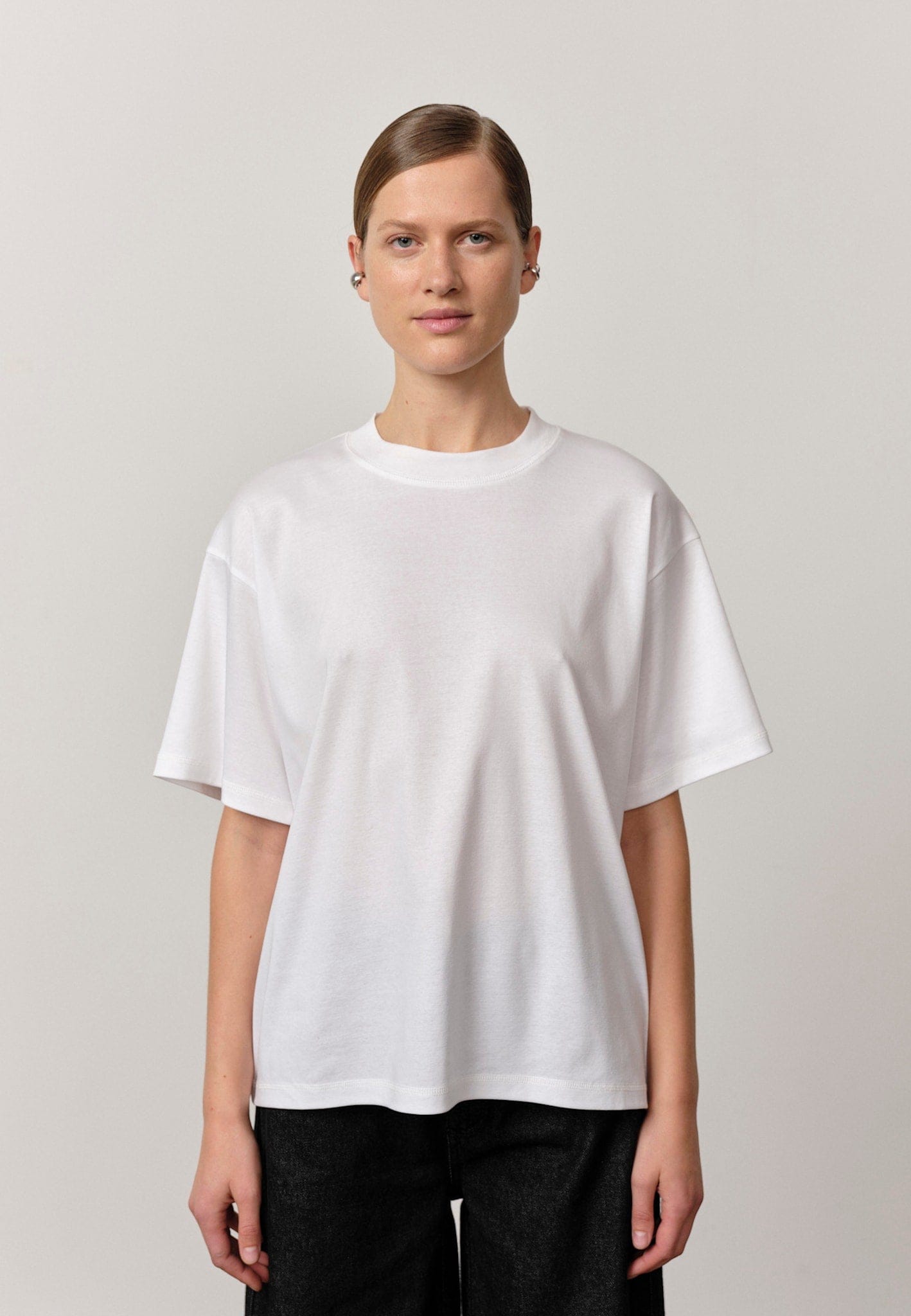 Larsson T-shirt - Off White made by HERSKIND