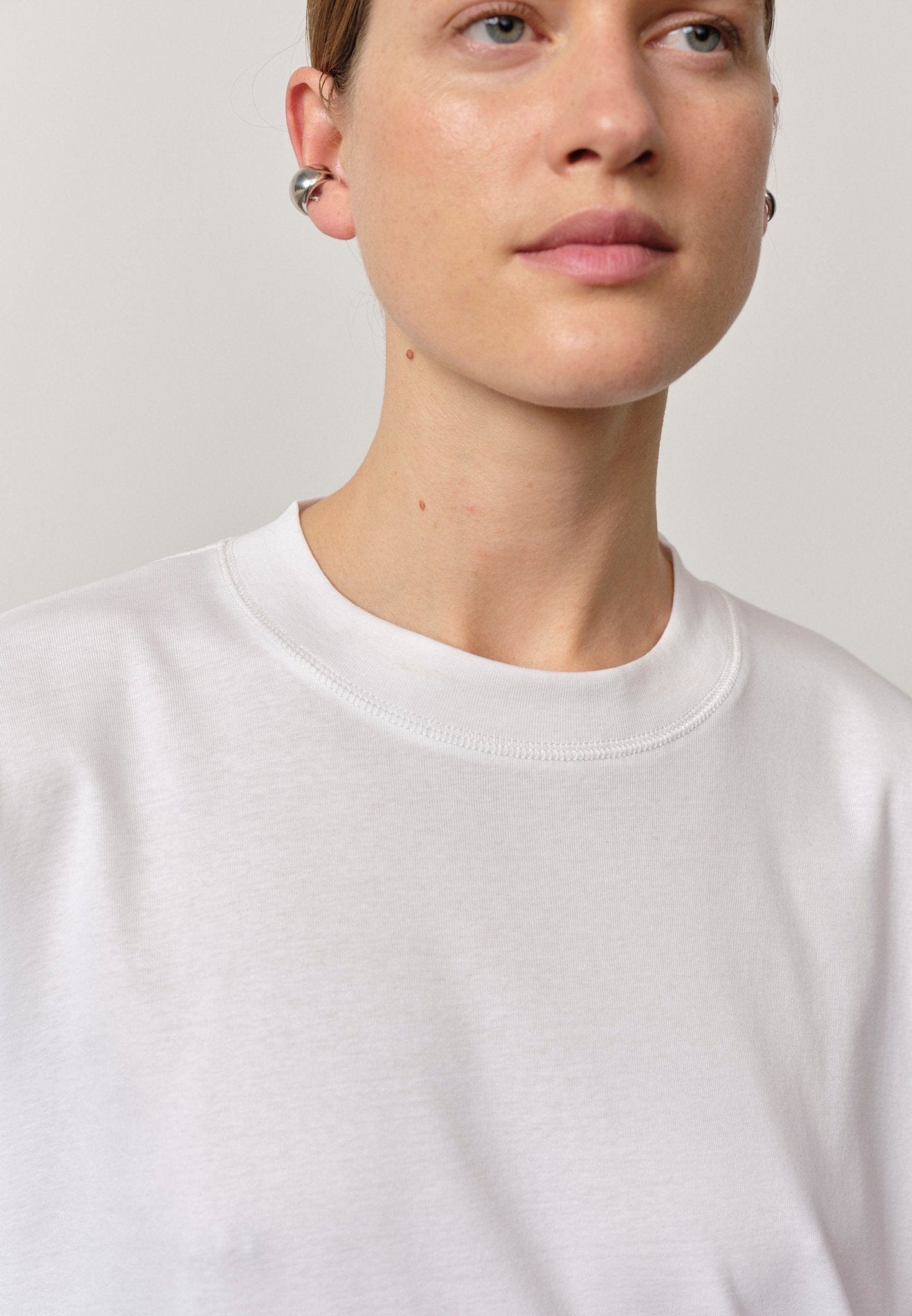 Larsson T-shirt - Off White made by HERSKIND