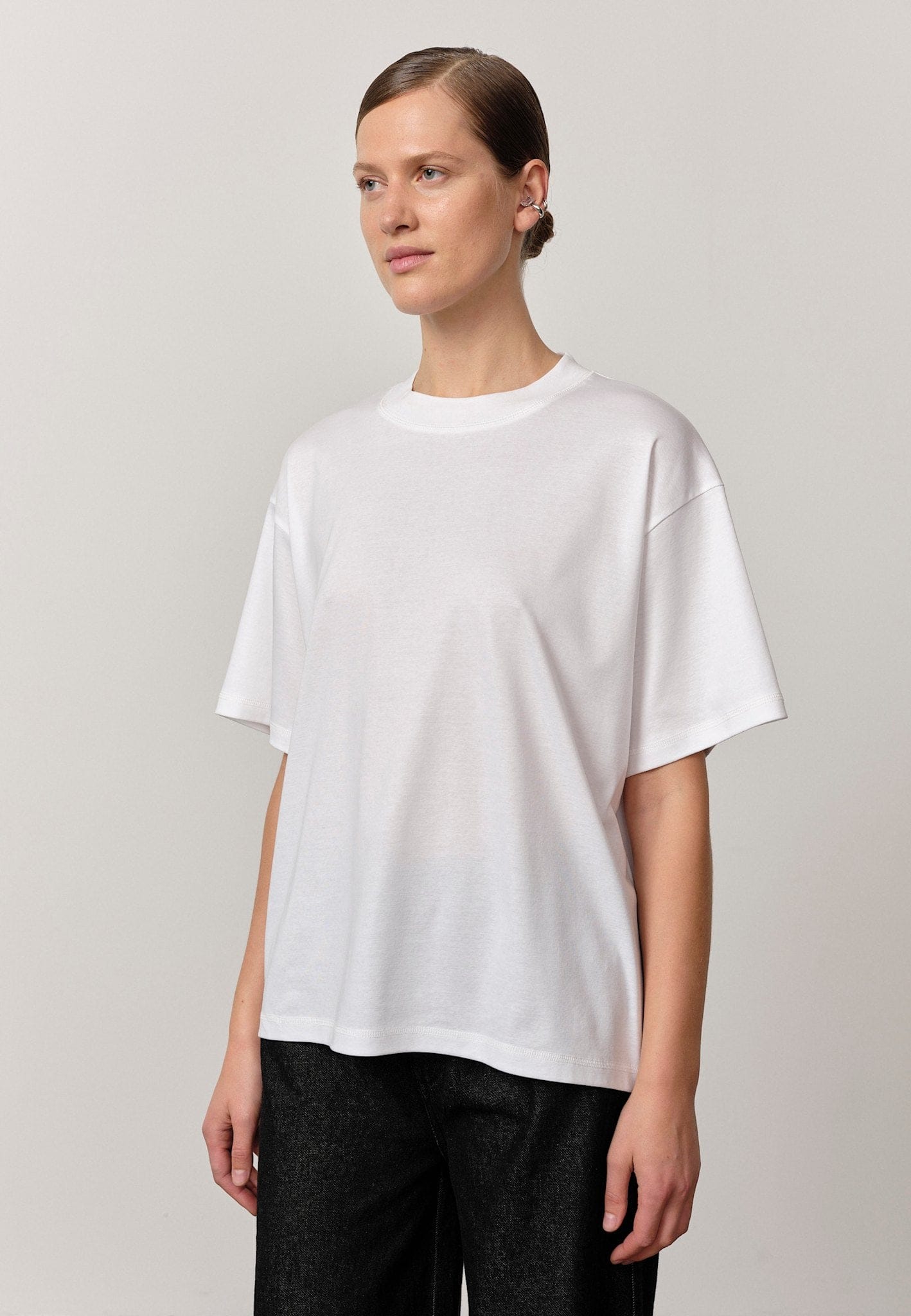 Larsson T-shirt - Off White made by HERSKIND